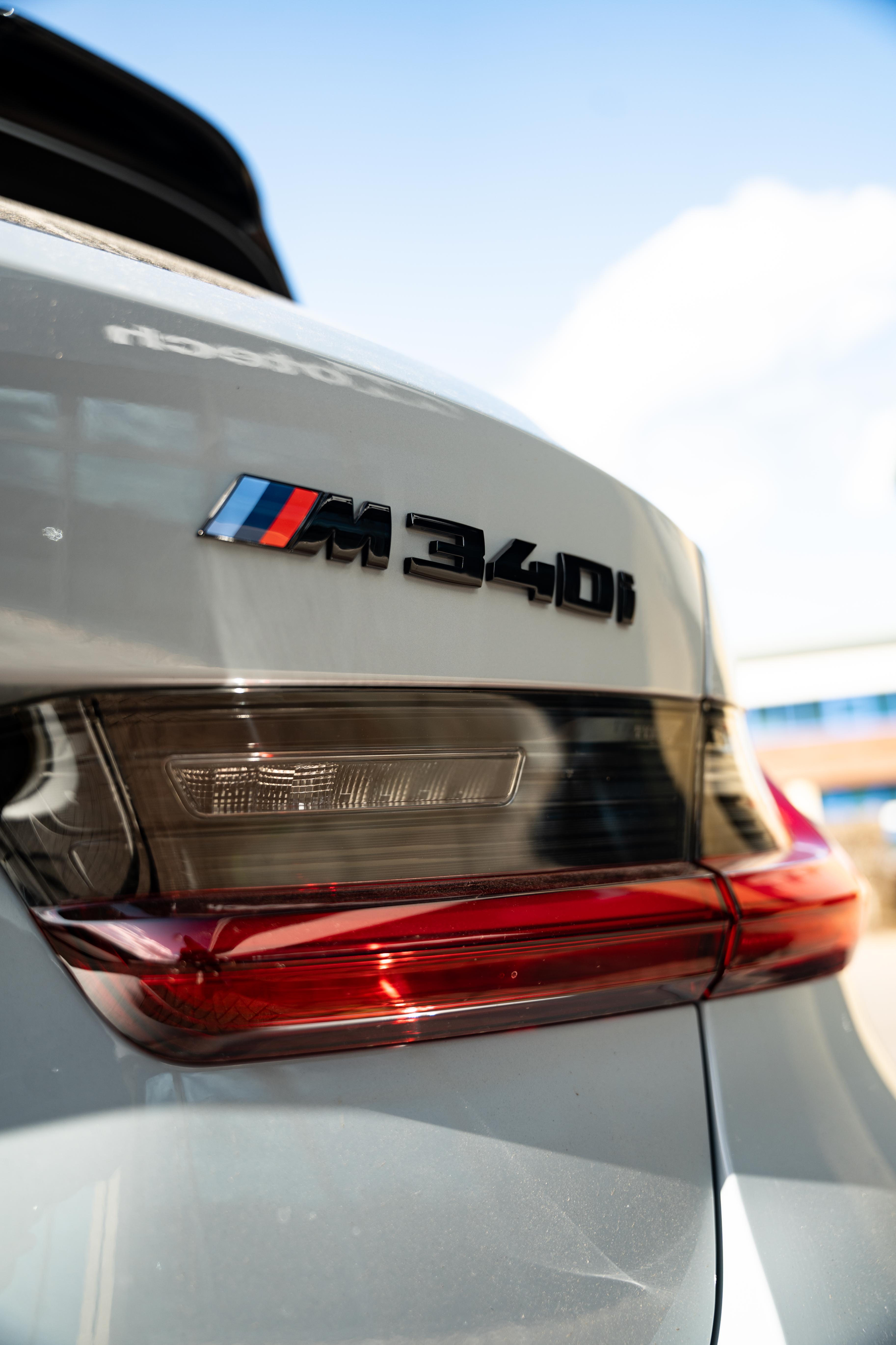 BMW Genuine Gloss Black M340i Badge