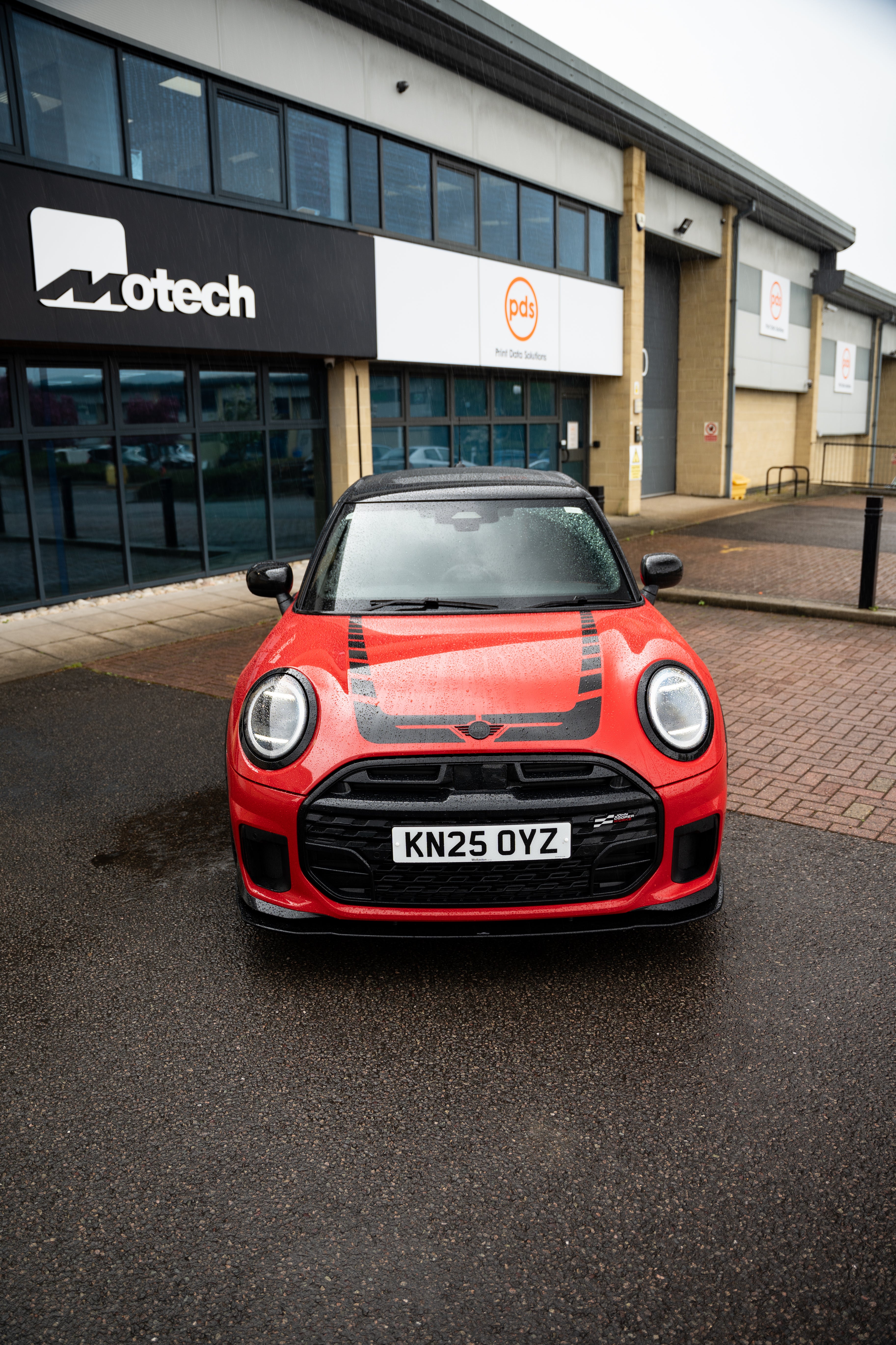 MINI F66 Cooper S / JCW AC Schnitzer Bonnet Decal Pack