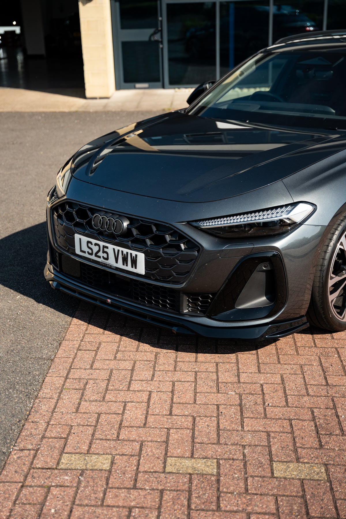 Audi S5 F5 Facelift Coupe Maxton Design Front Splitter