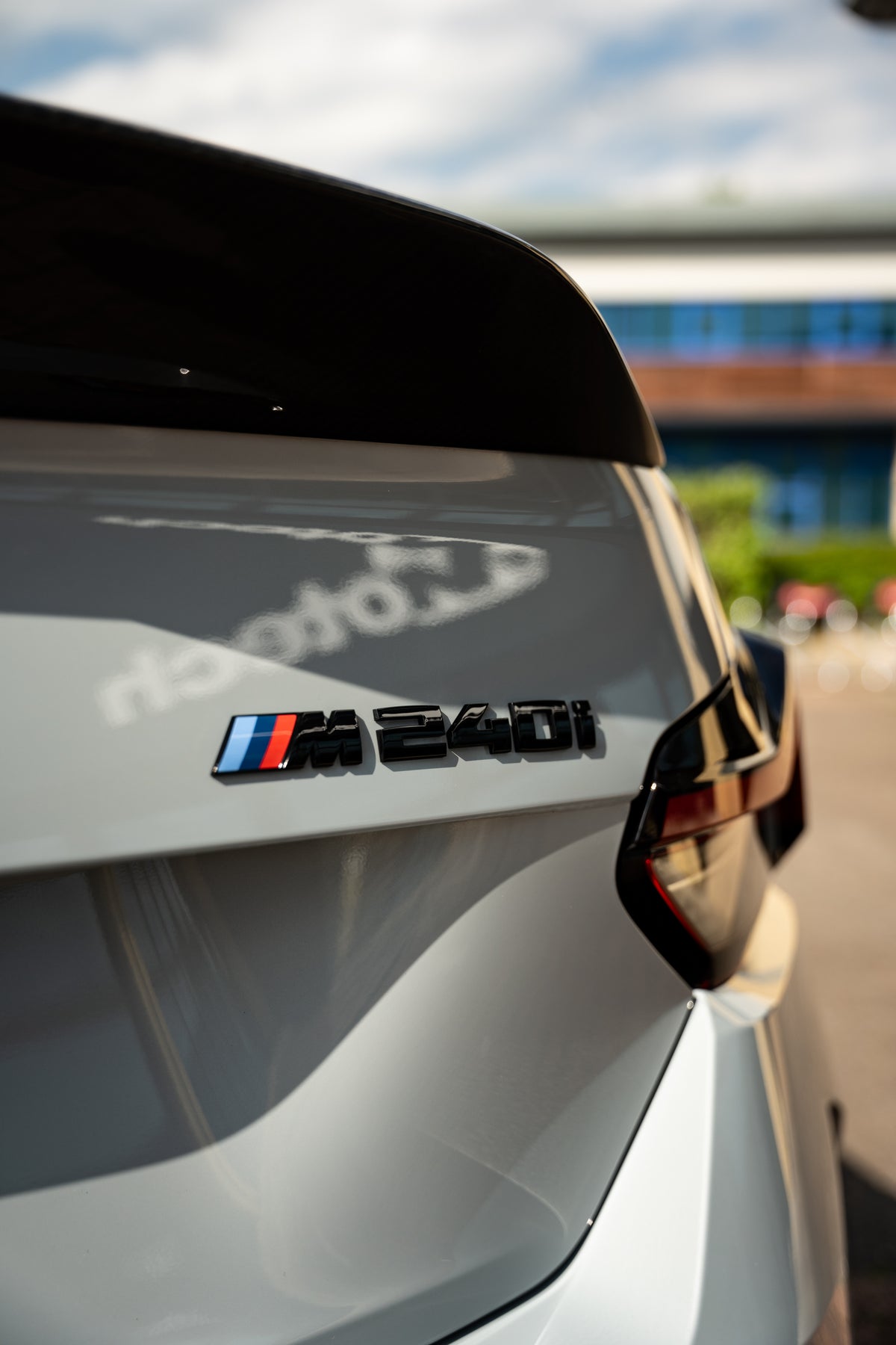 BMW Genuine Gloss Black M240i Badge