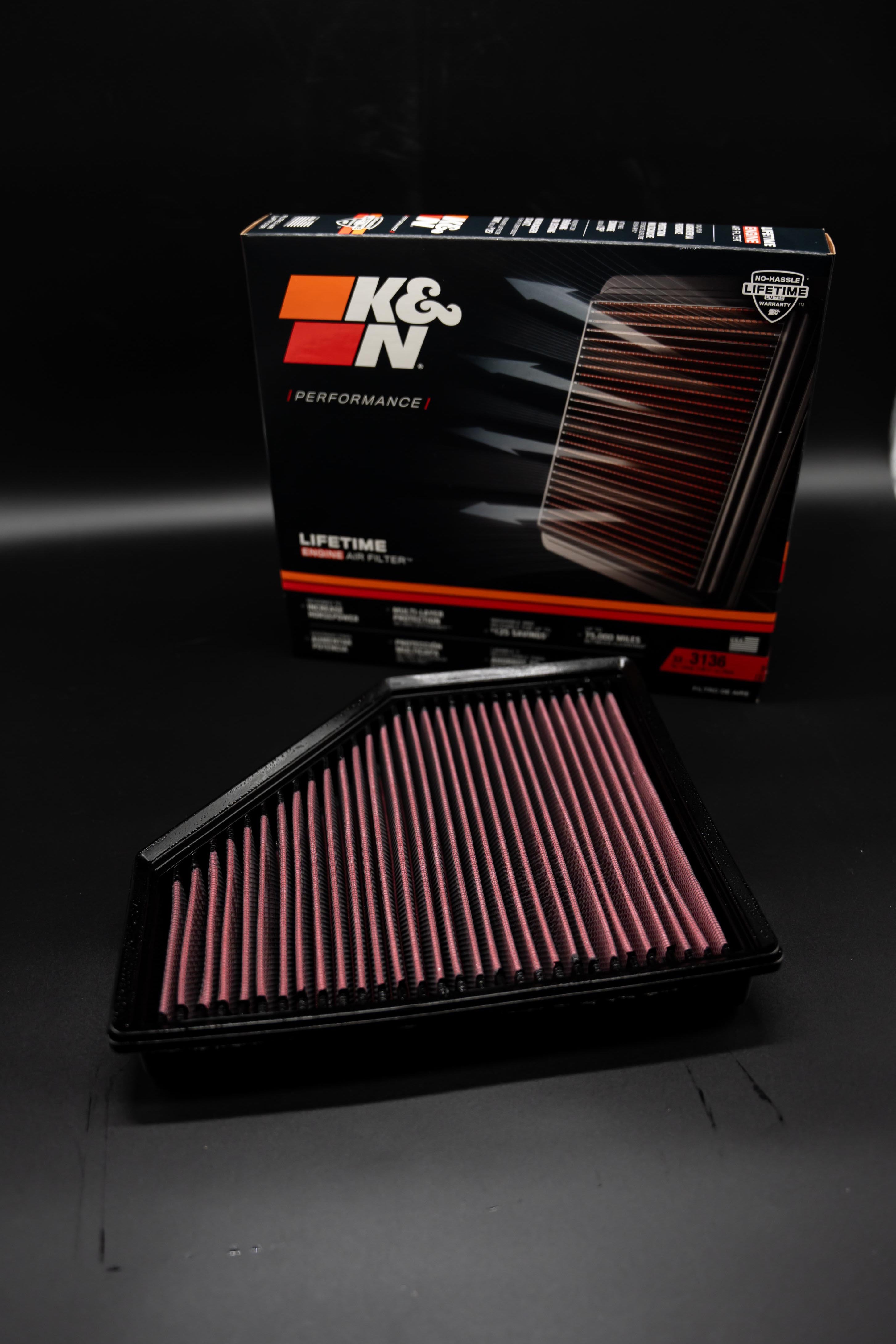 2 Series F44 K&N Panel Filter