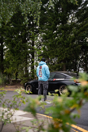 Drivewear Collection Zandvoort Blue Oversized Hoodie