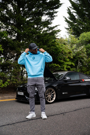 Drivewear Collection Zandvoort Blue Oversized Hoodie