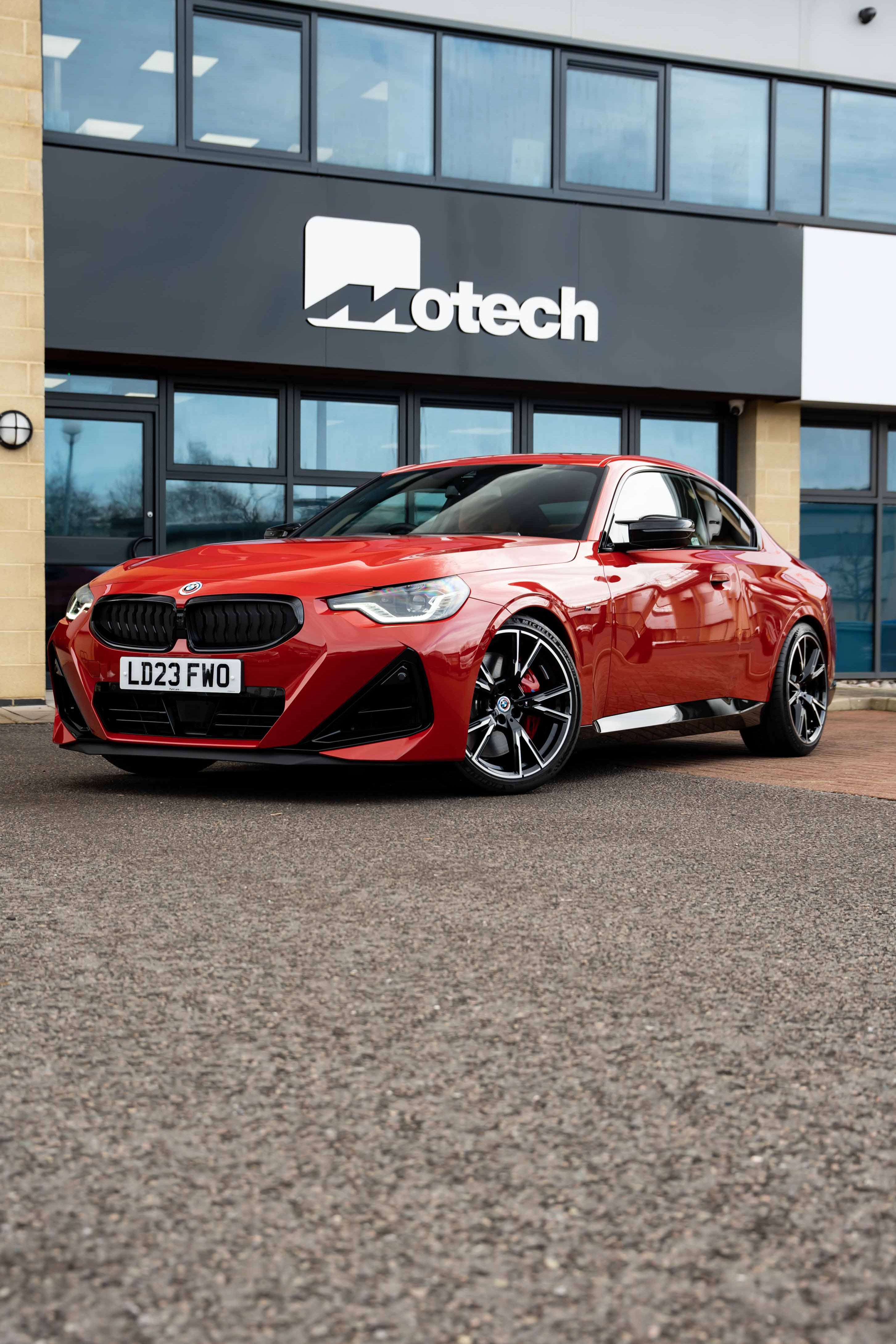 BMW G42 M240i xDrive Eibach Springs