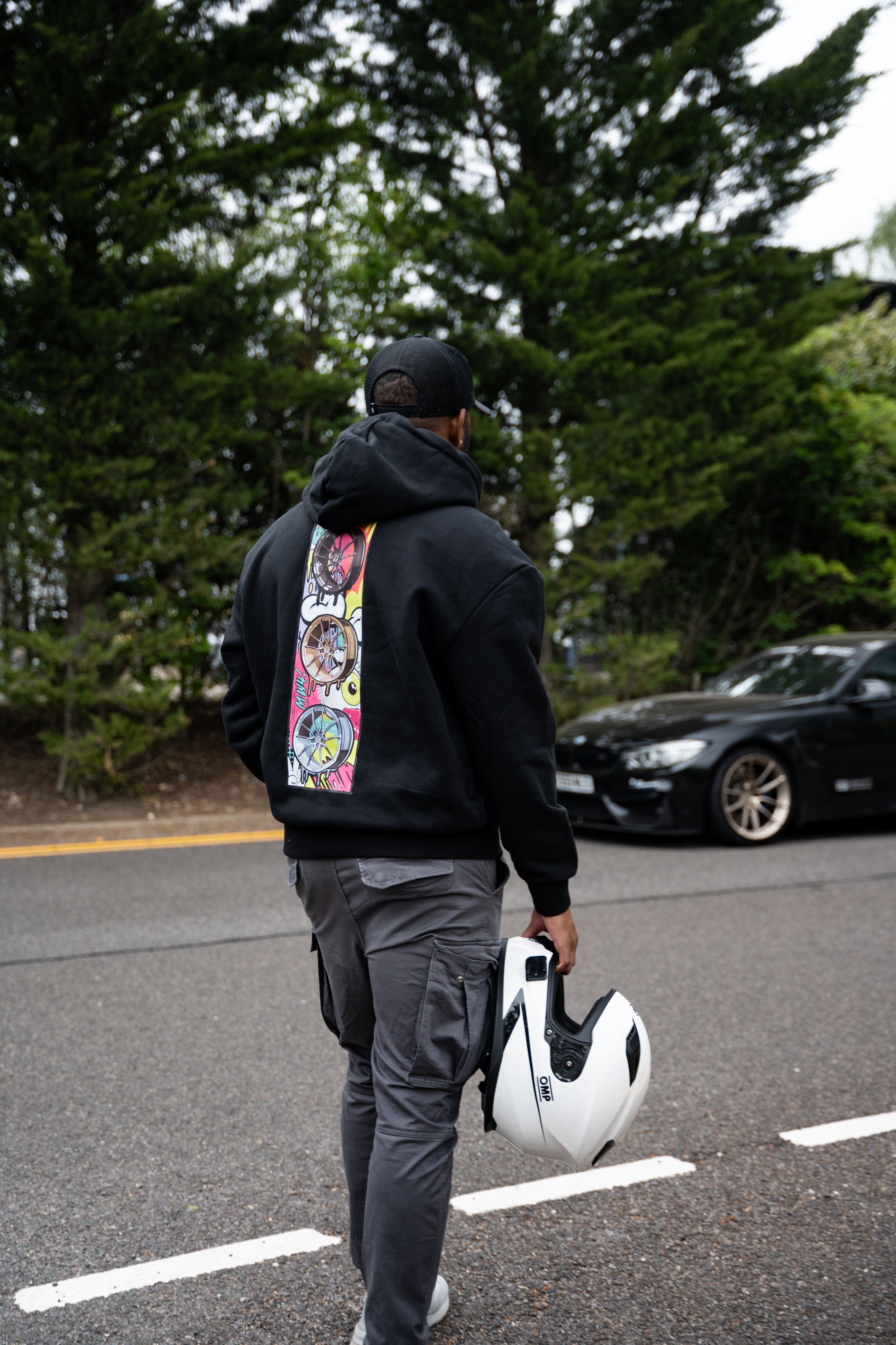 Drivewear Collection Black Sapphire Oversized Hoodie