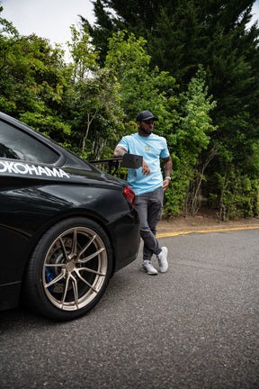Drivewear Collection Zandvoort Blue Oversized T-Shirt