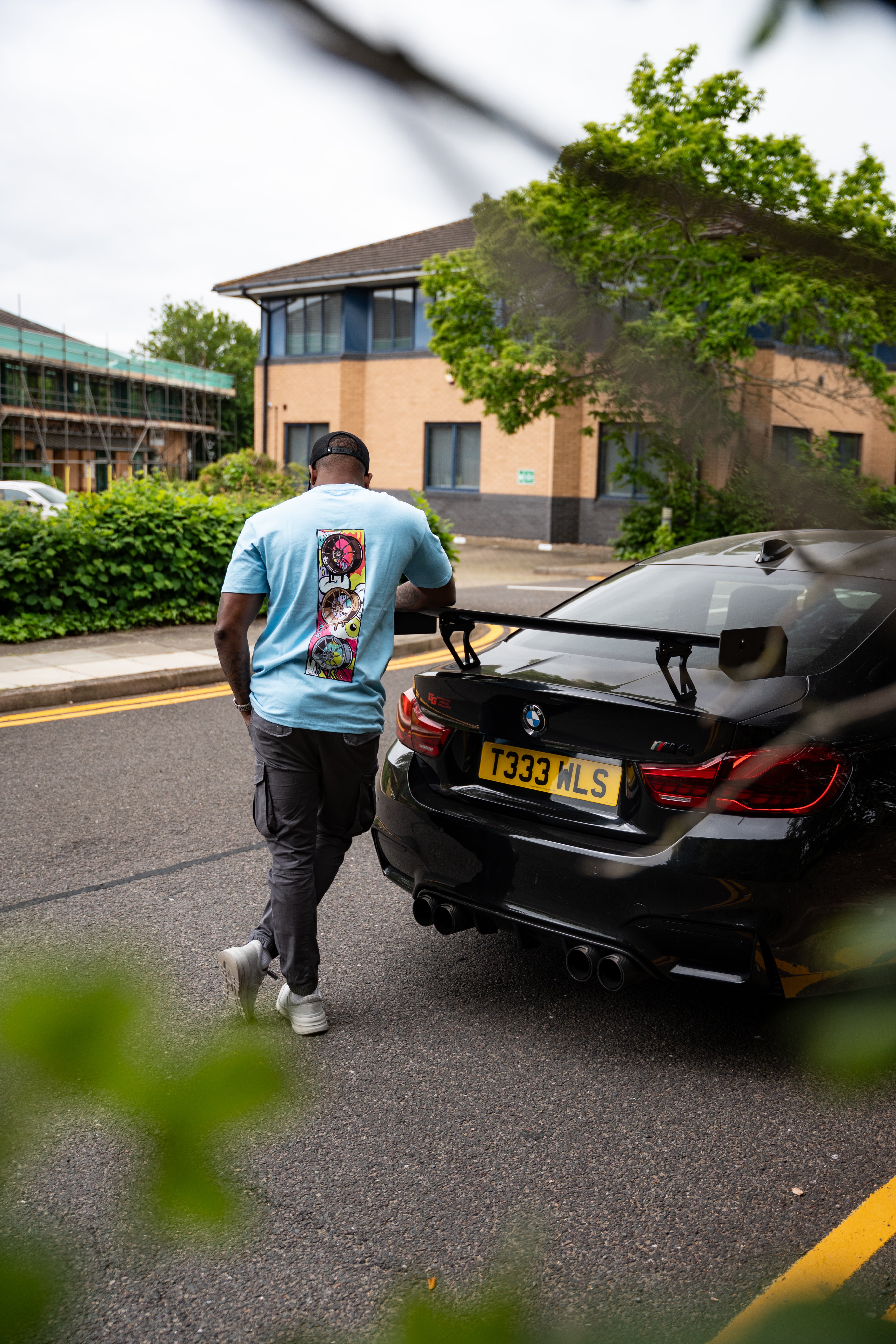 Drivewear Collection Zandvoort Blue Oversized T-Shirt