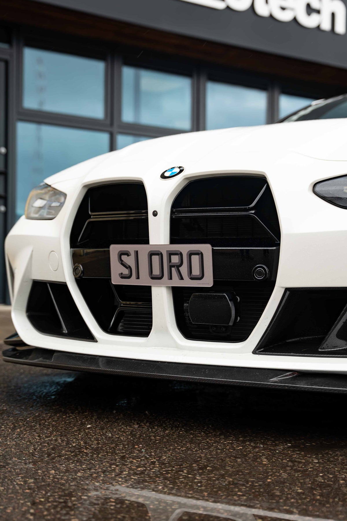 BMW M4 G82 G83 CSL Style Precision Black Front Grille