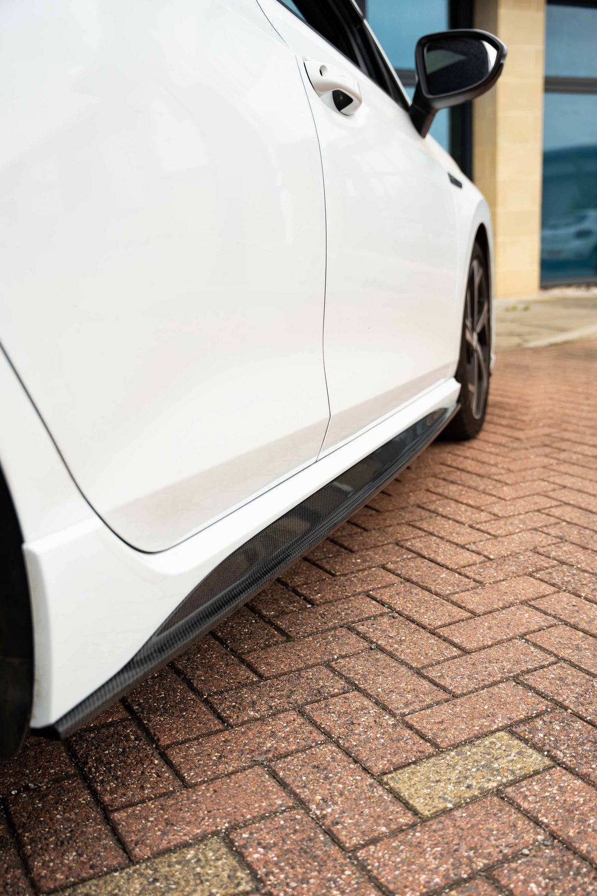 VW Golf R MK8 Carbon Side Skirts