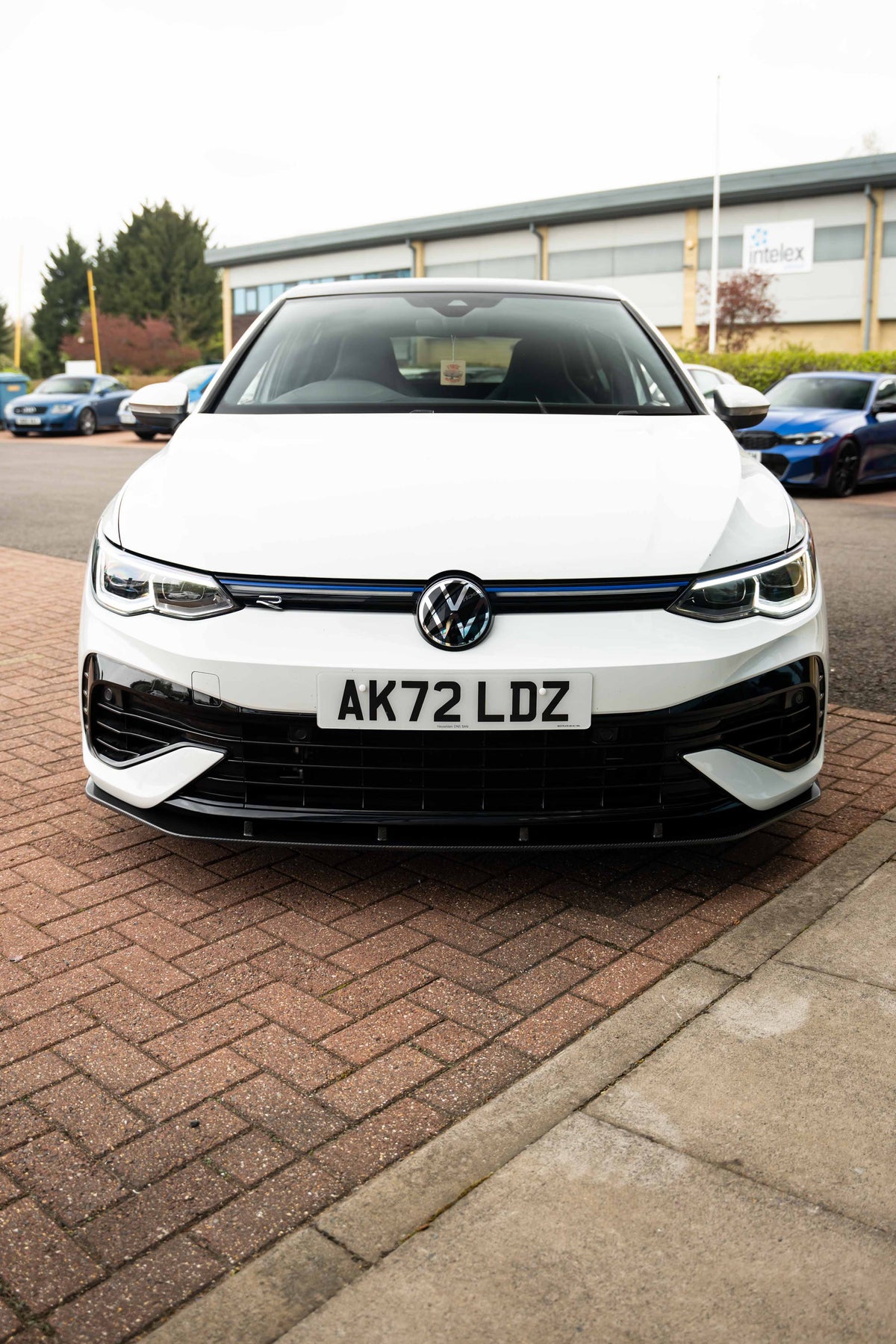 VW Golf R MK8 Carbon Front Splitter
