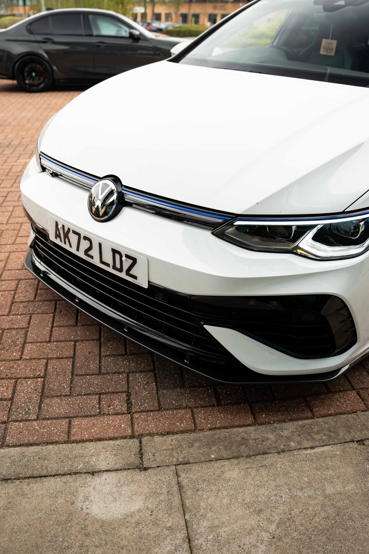 VW Golf R MK8 Carbon Front Splitter