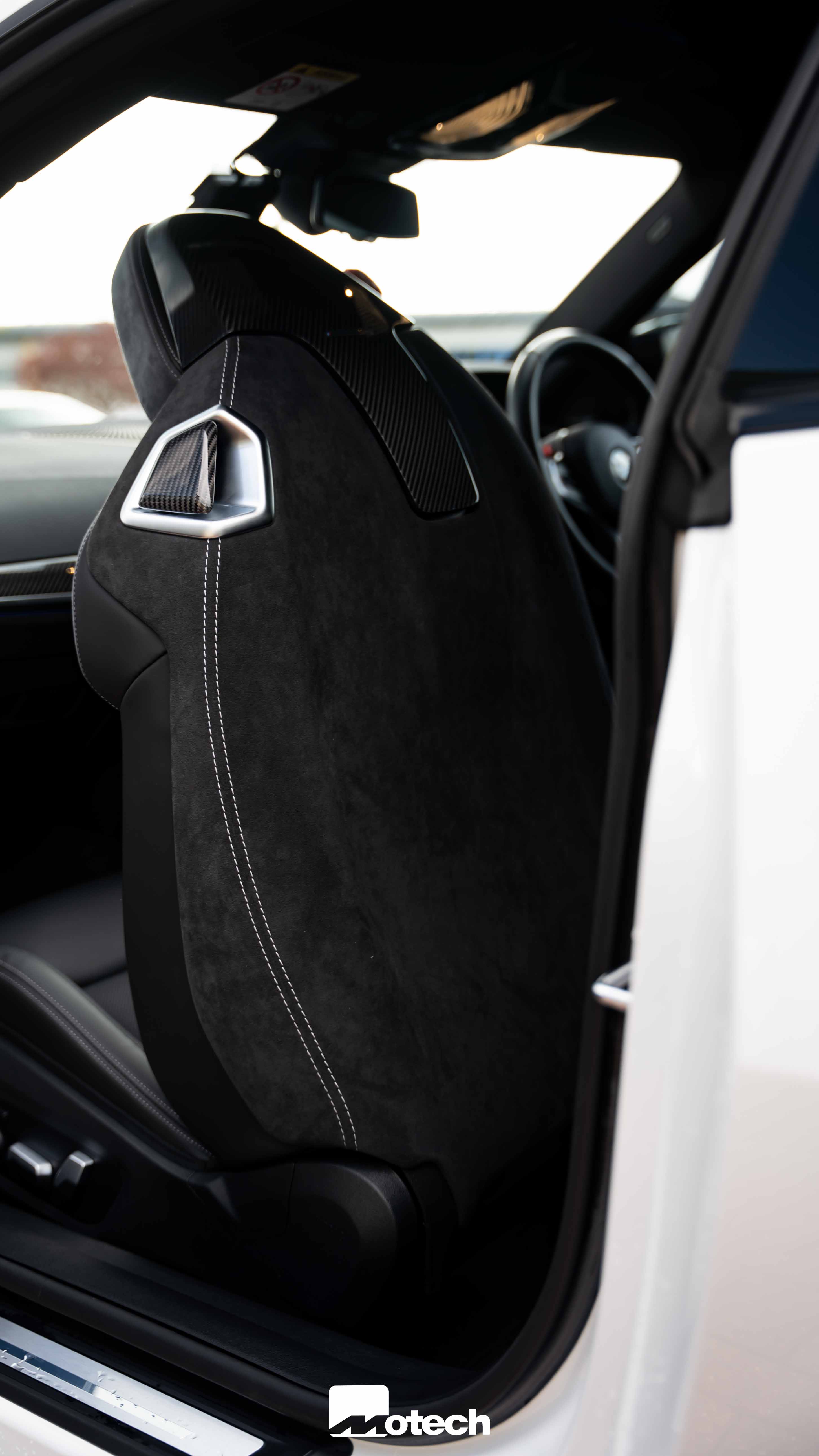 BMW G82/G83 M4 M Performance Satin Carbon Seat Backs