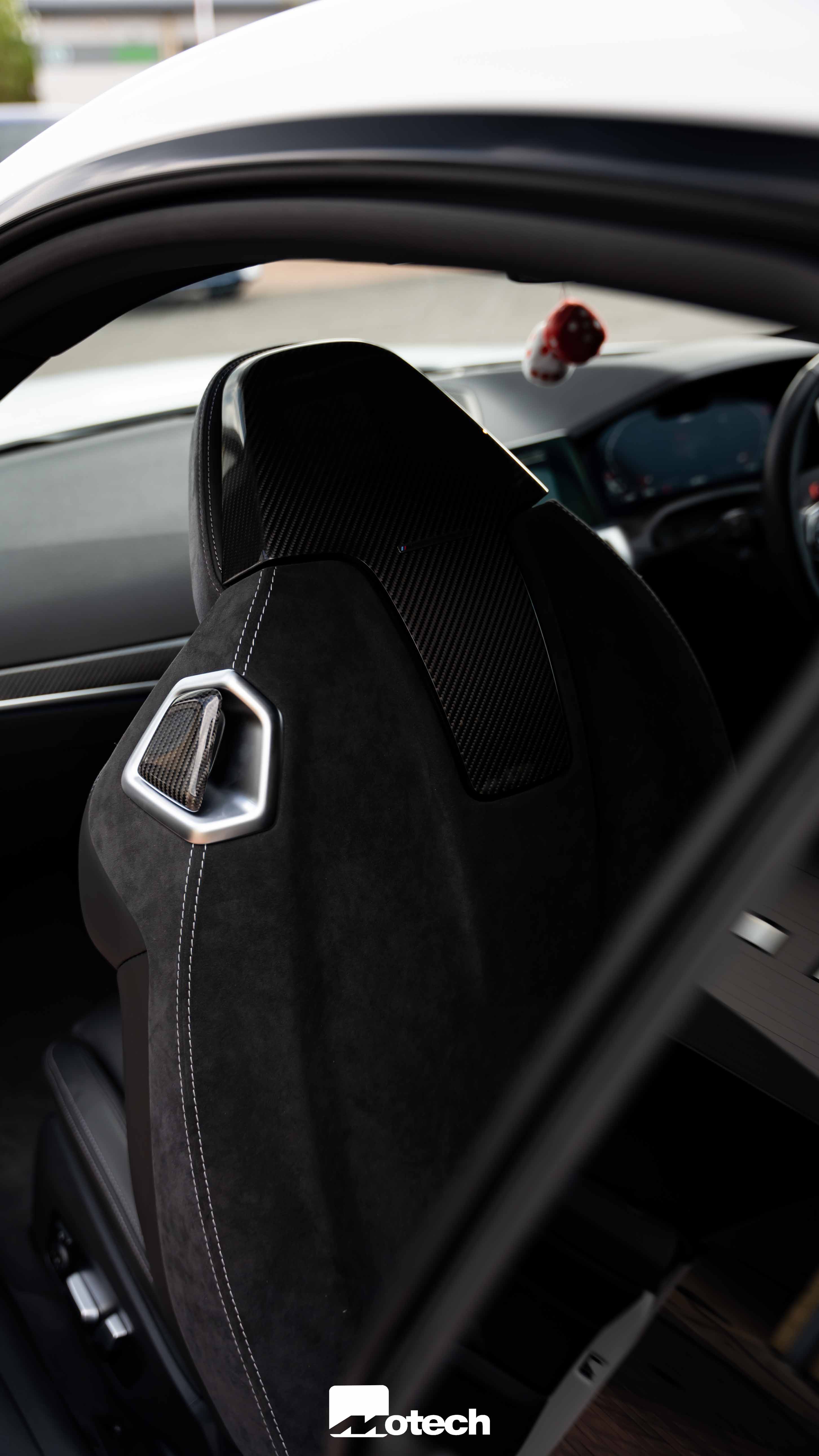 BMW G82/G83 M4 M Performance Satin Carbon Seat Backs