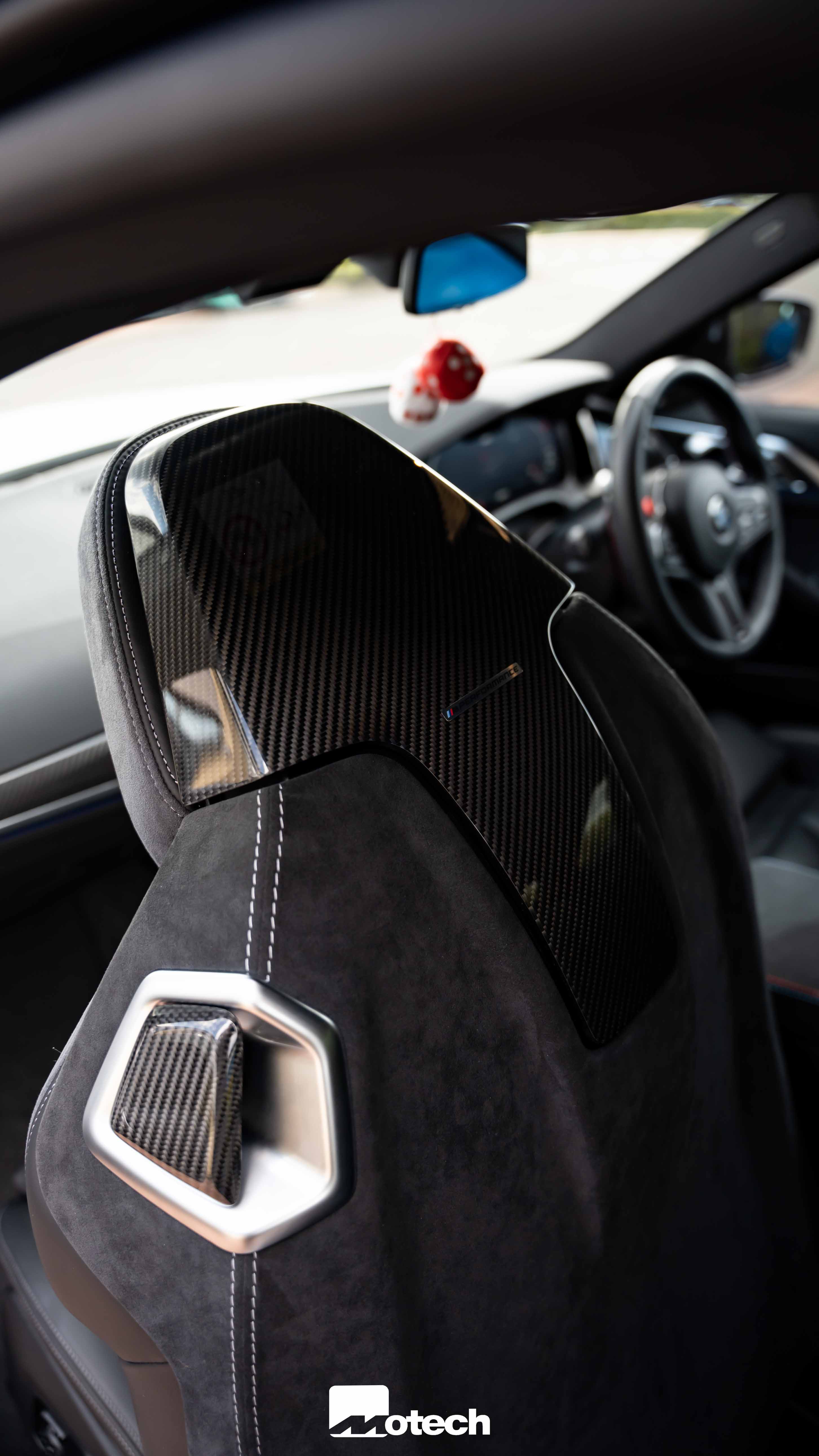 BMW G82/G83 M4 M Performance Satin Carbon Seat Backs