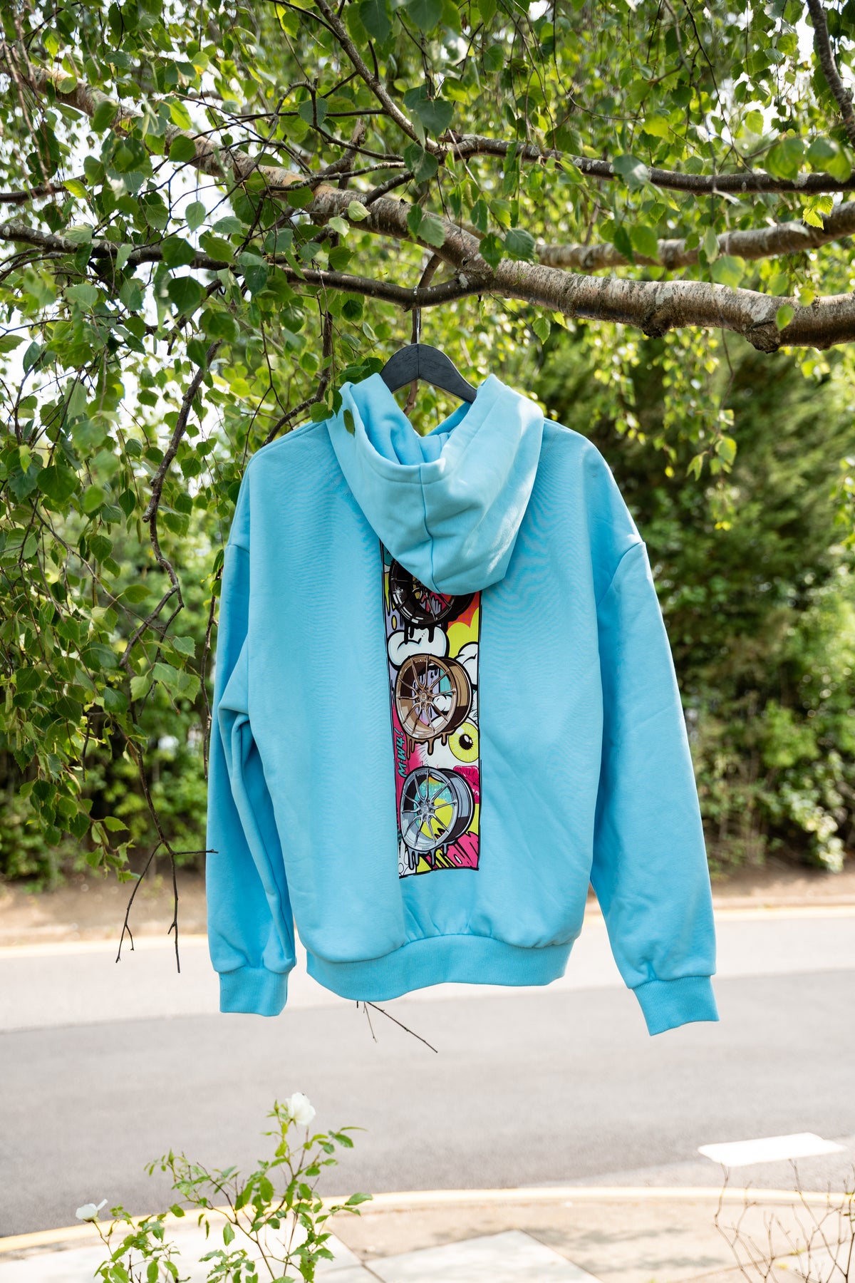 Drivewear Collection Zandvoort Blue Oversized Hoodie