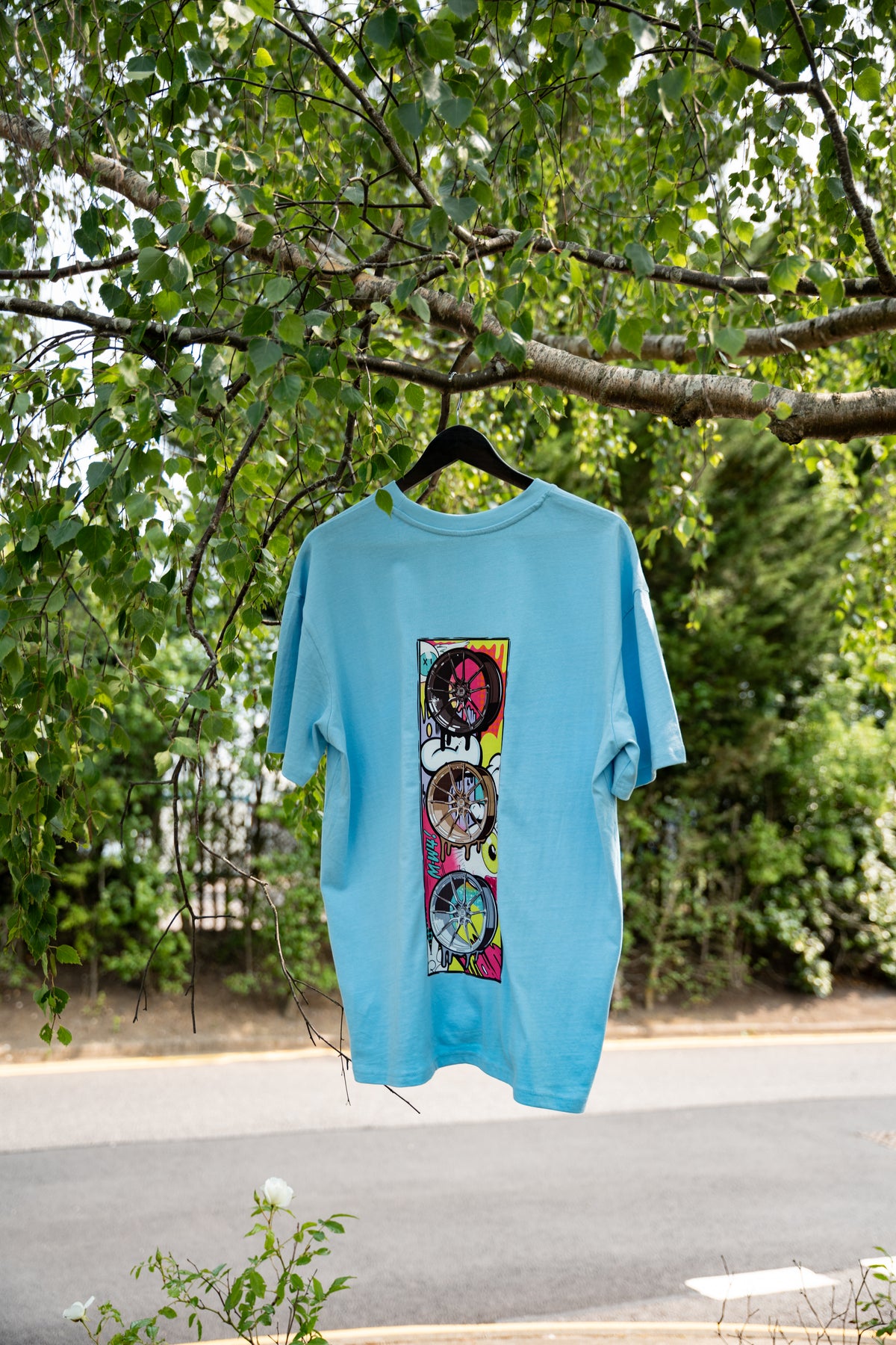 Drivewear Collection Zandvoort Blue Oversized T-Shirt