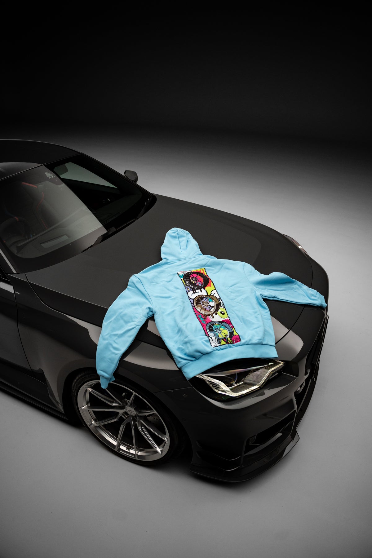 Drivewear Collection Zandvoort Blue Oversized Hoodie