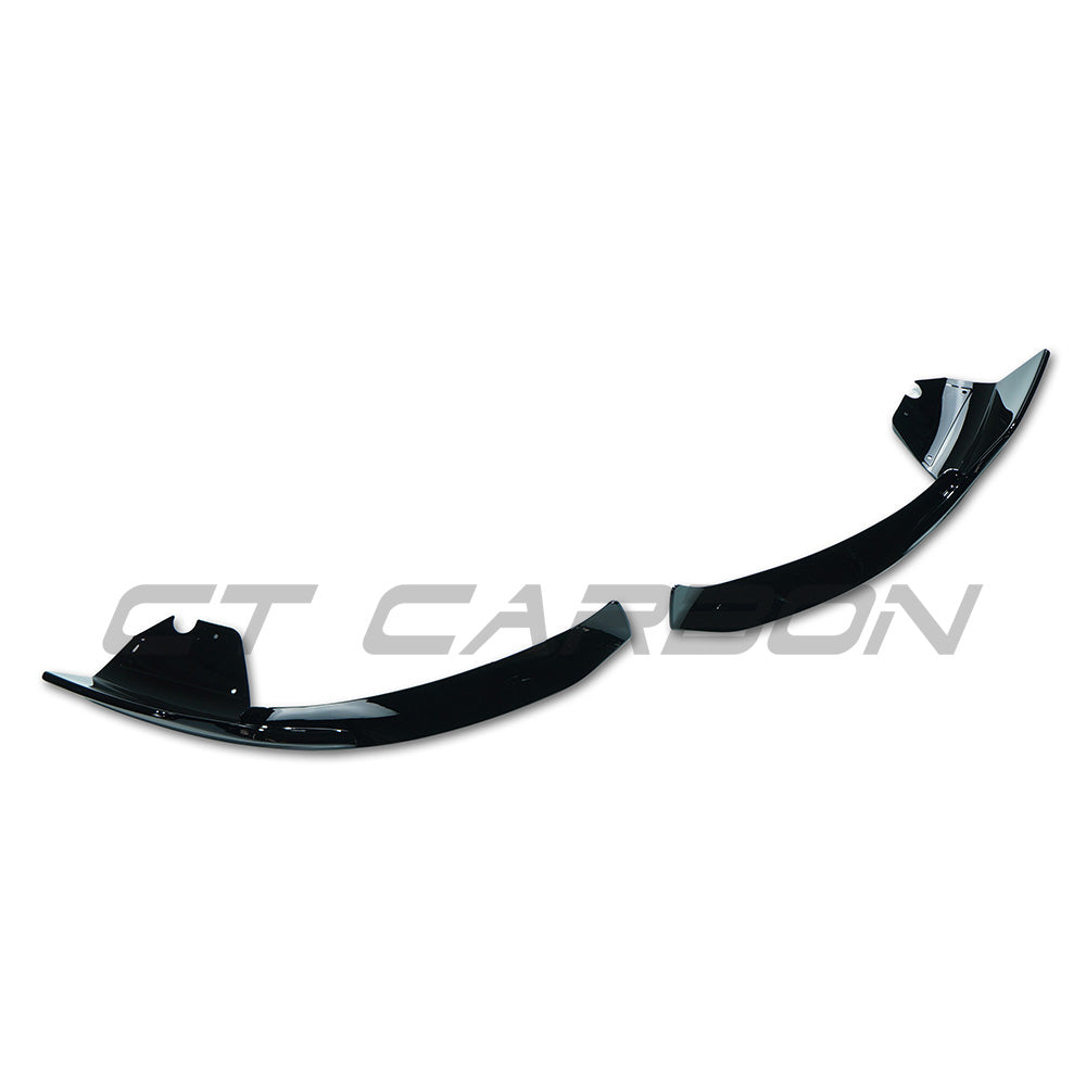 MERCEDES-BENZ W177 A-CLASS 2019-2023 GLOSS BLACK FRONT SPLITTER - V1