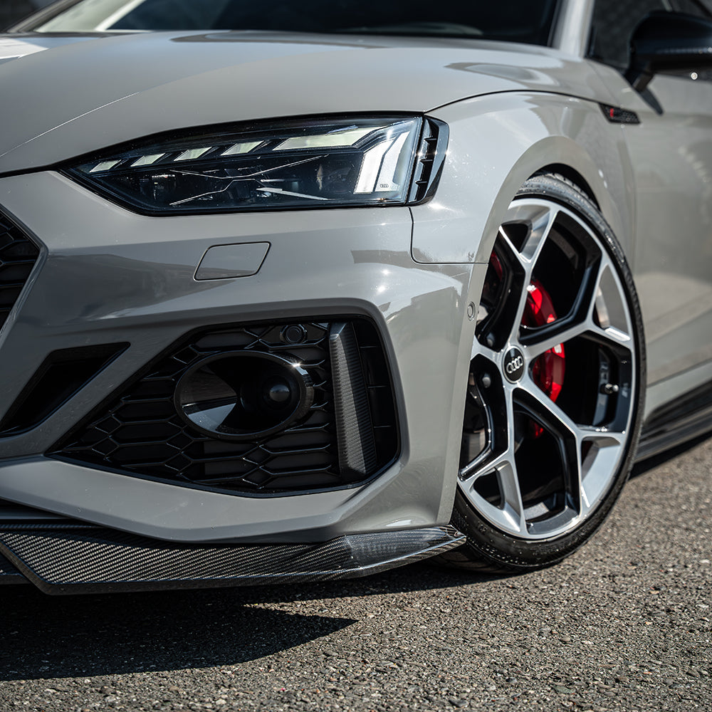 AUDI RS5 B9.5 SPORTBACK & COUPE 2020-2025 CARBON FIBRE SPLITTER - CT DESIGN