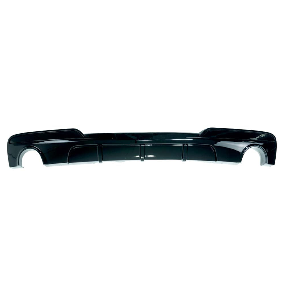 BMW 5 SERIES F10 GLOSS BLACK DUAL EXIT DIFFUSER - V1