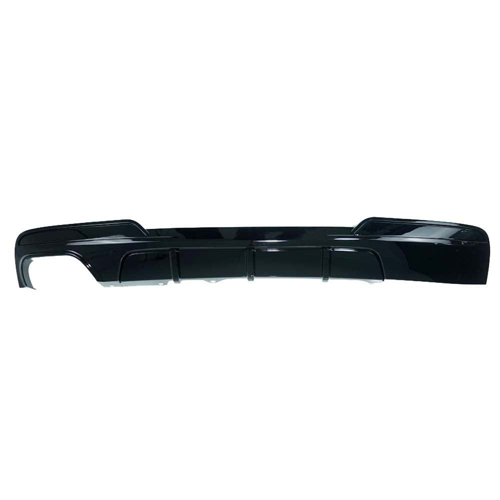 BMW F10/F18 5 SERIES PRE-LCI GLOSS BLACK TWIN LEFT DIFFUSER - V2