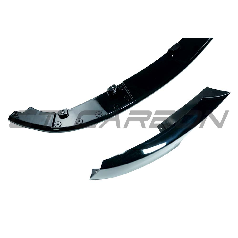 BMW 3 SERIES E90/E91 LCI 2008-2012 GLOSS BLACK SPLITTER - V8
