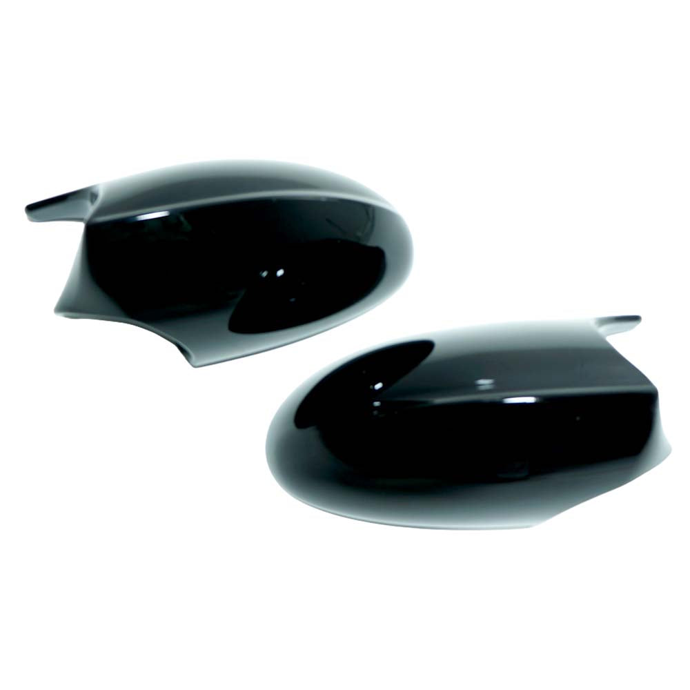 BMW 1 & 3 SERIES E82/E83/E87/E88/E90/E91/E92/E93 2011-2013 LCI GLOSS BLACK MIRRORS