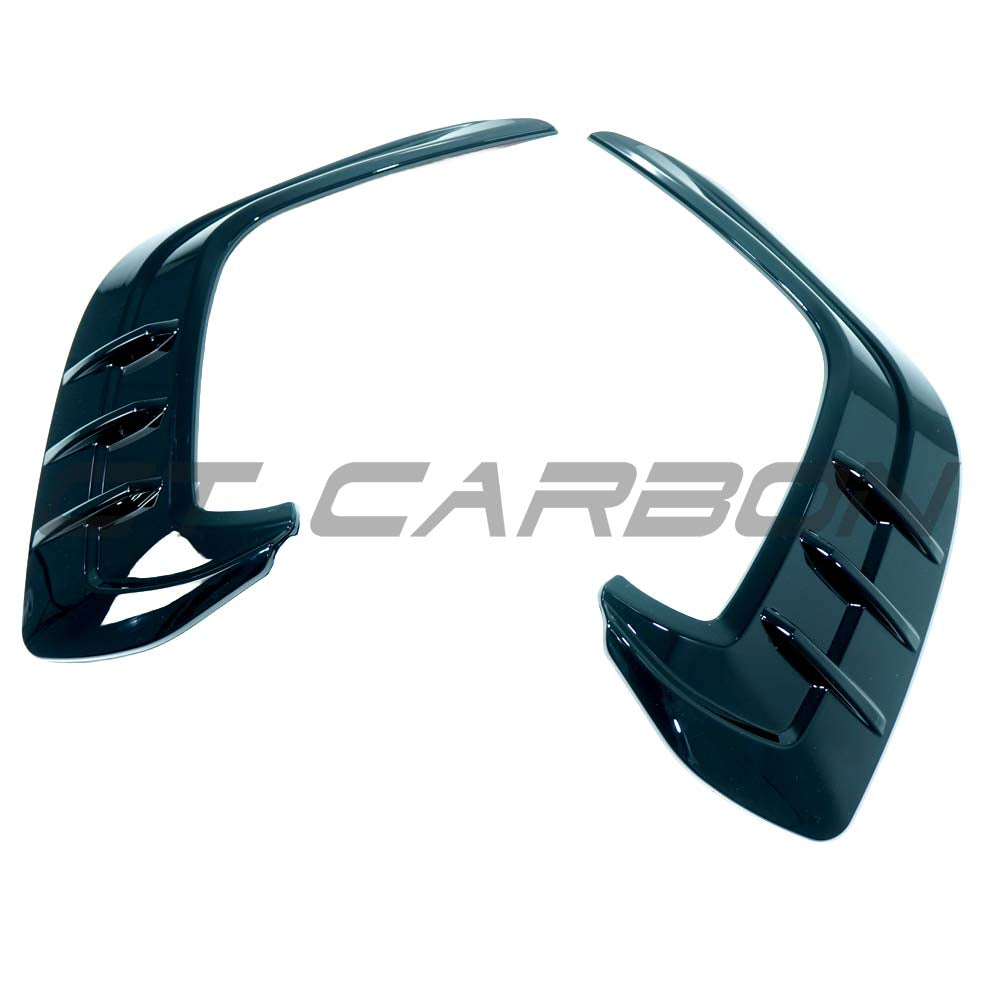 VW GOLF MK8 GTI/GTD/R-LINE 2020+ GLOSS BLACK FRONT BUMPER TRIM