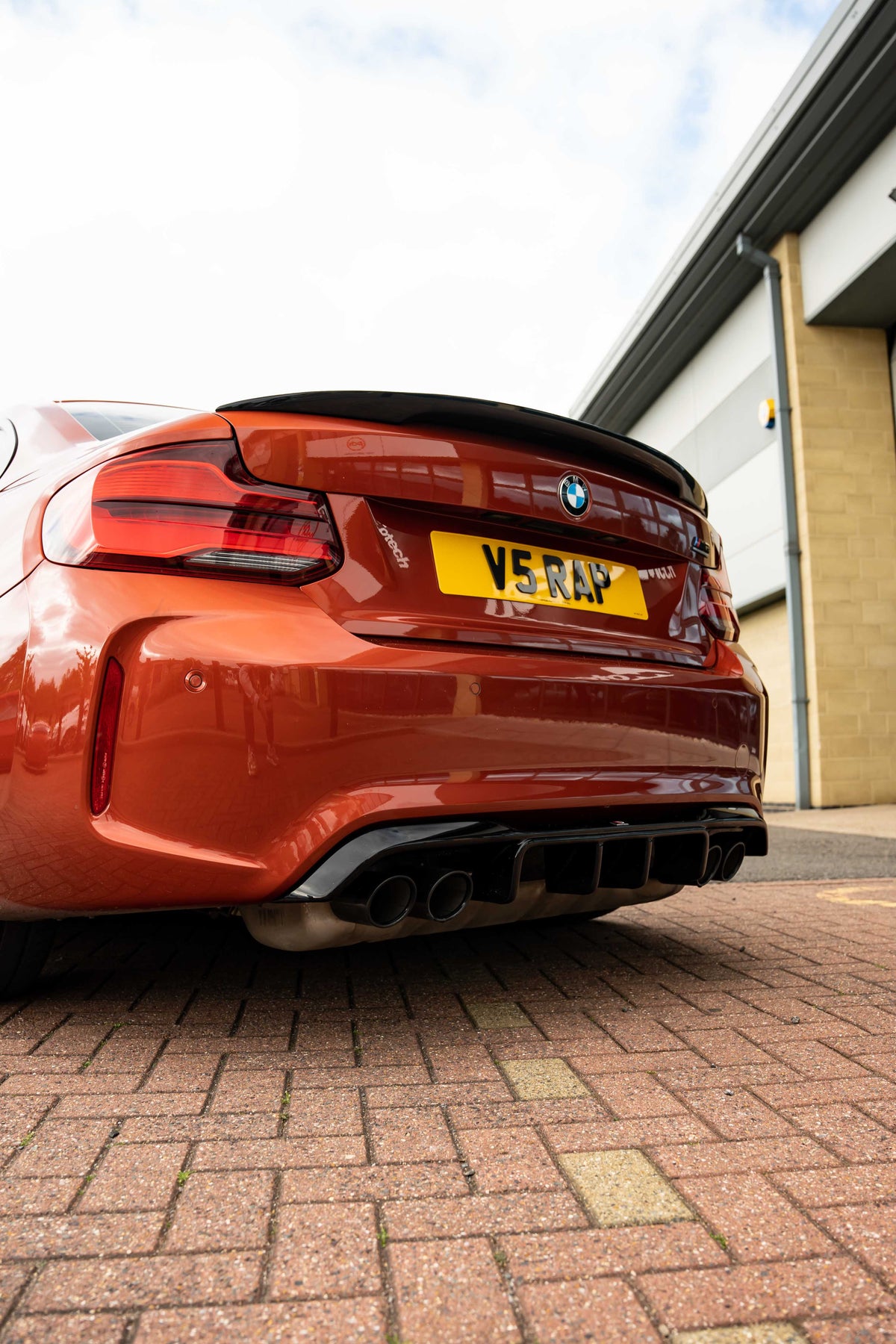 BMW F87 M2 Competition Maxton Design Rear Diffuser