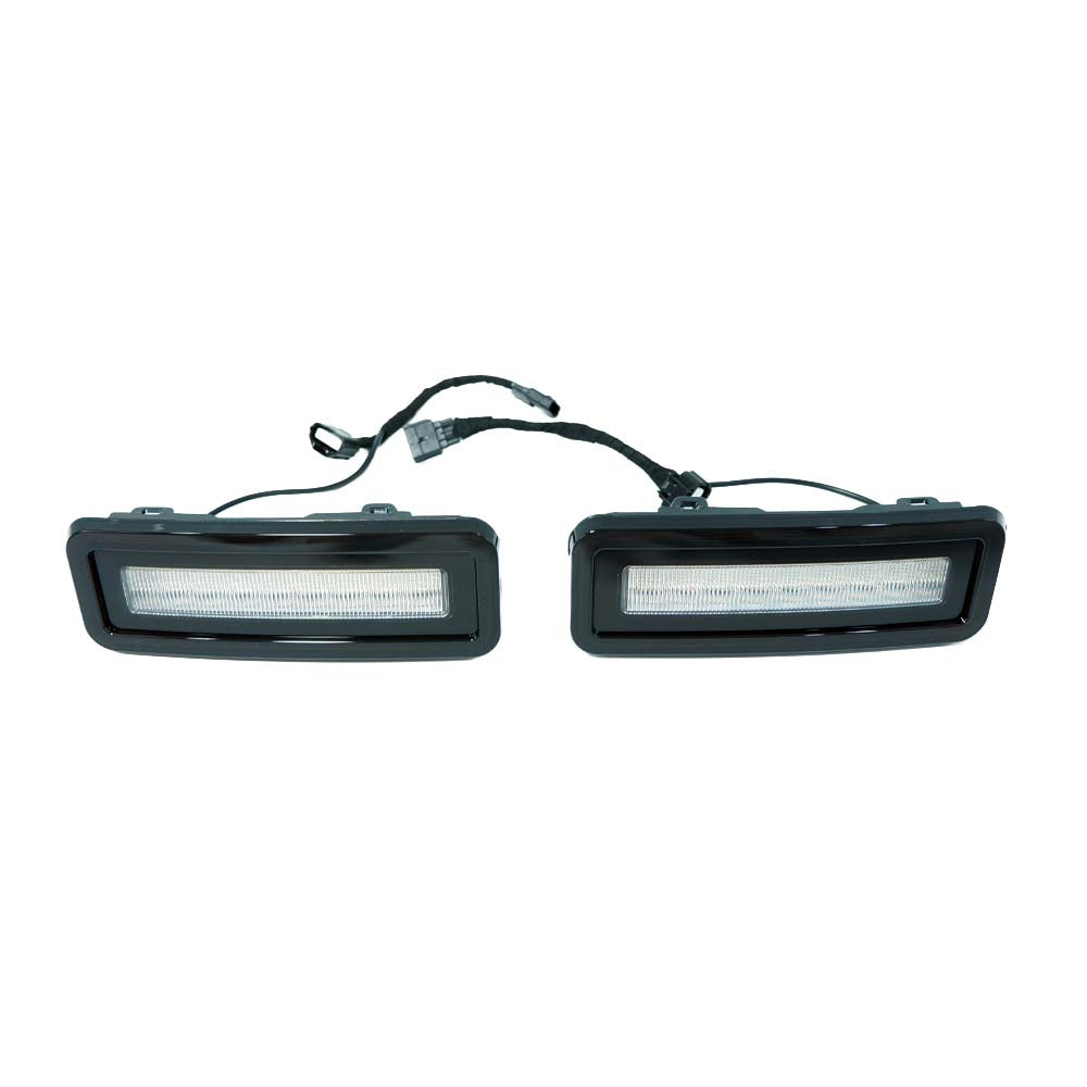 LAND ROVER DEFENDER L663 90/110/130 GLOSS BLACK REAR REVERSE LIGHTS