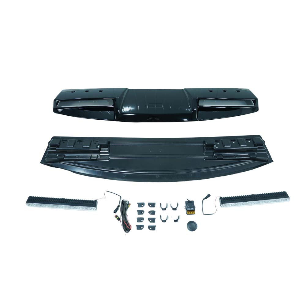 LAND ROVER DEFENDER L663 90/110/130 GLOSS BLACK ROOF LIGHT - V2