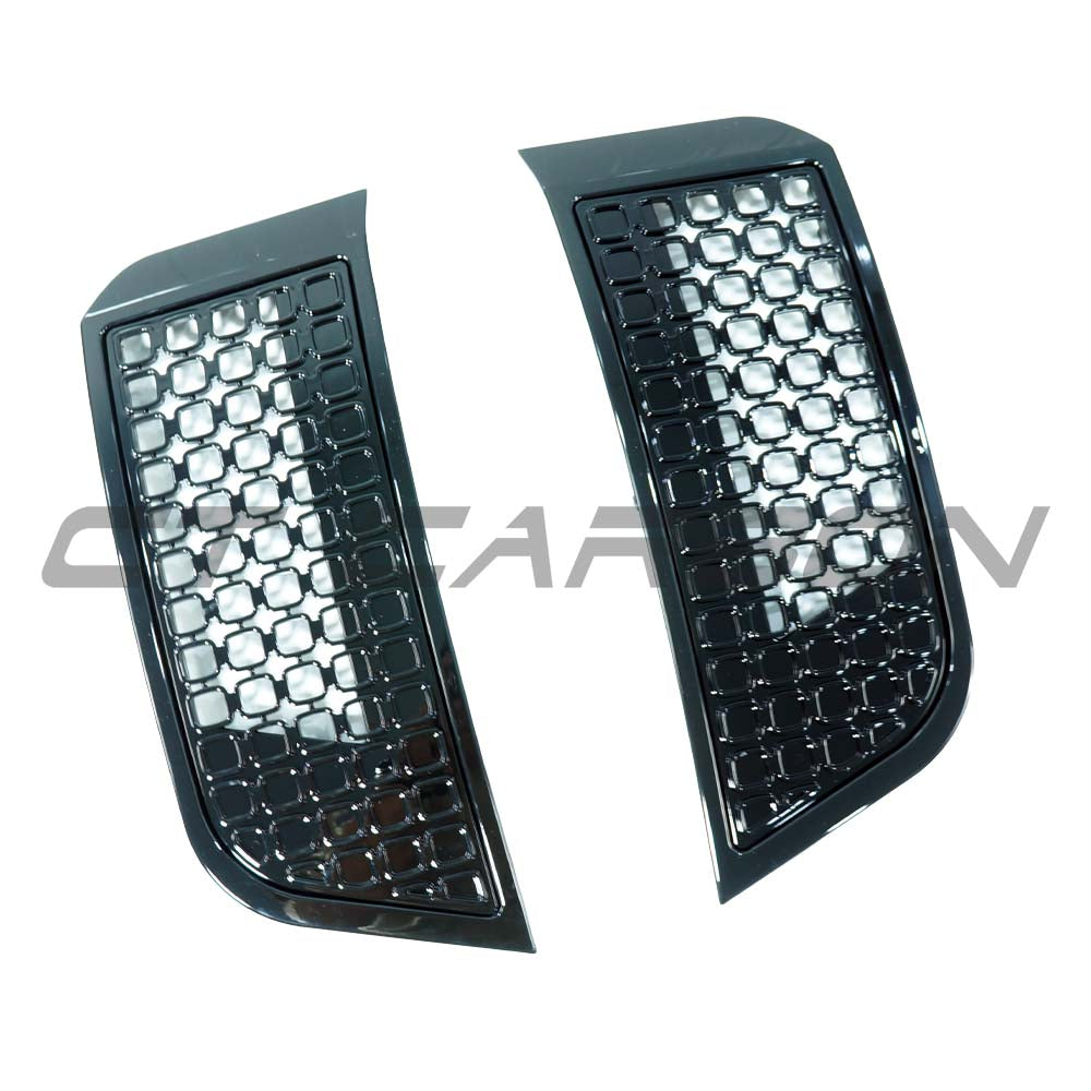 DEFENDER 90/110/130 L663 2020+ GLOSS BLACK WING/FENDER TRIMS - V2