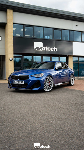 M240i G42 M-W3 20" Silver Polished Motech Wheels