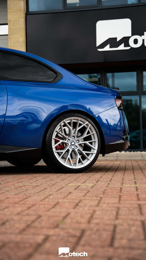 M240i G42 M-W3 20" Silver Polished Motech Wheels