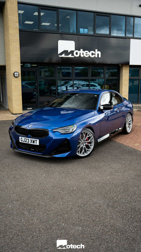 M240i G42 M-W3 20" Silver Polished Motech Wheels