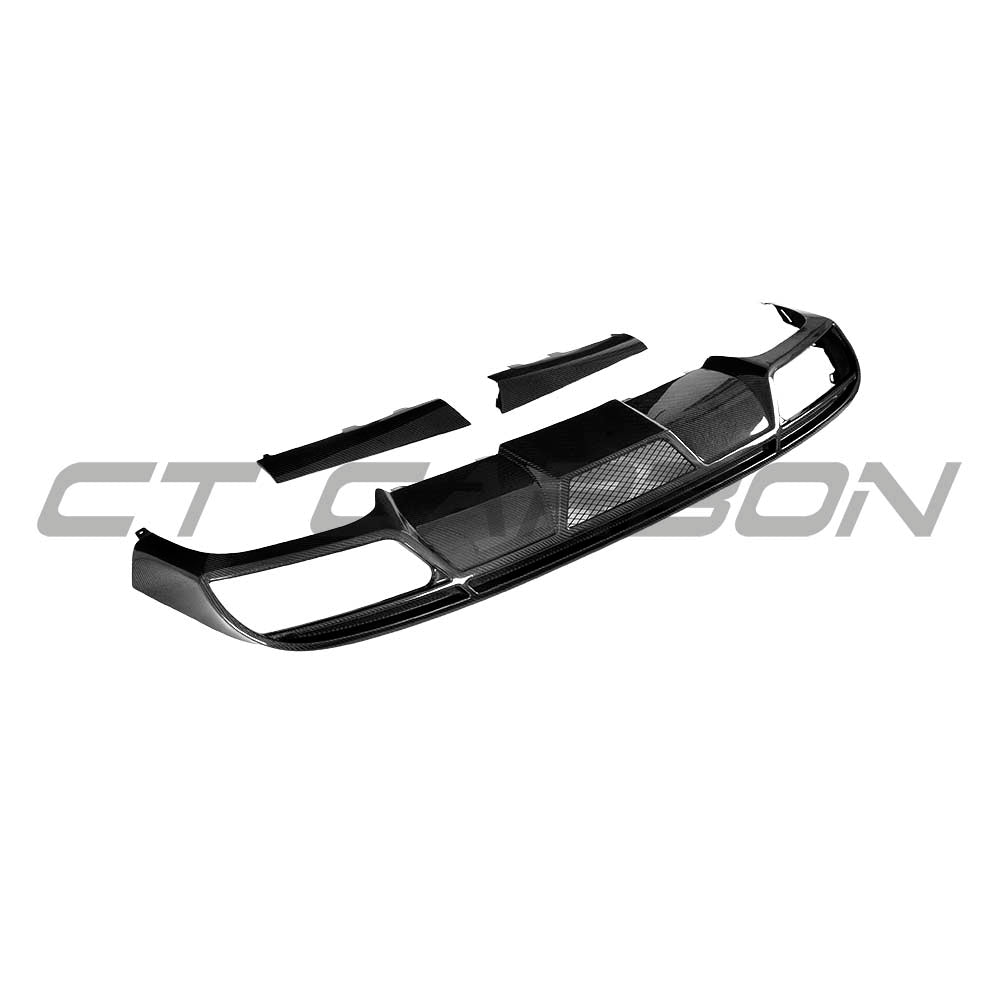 MERCEDES E-CLASS COUPE 2016-2018 CARBON FIBRE DIFFUSER