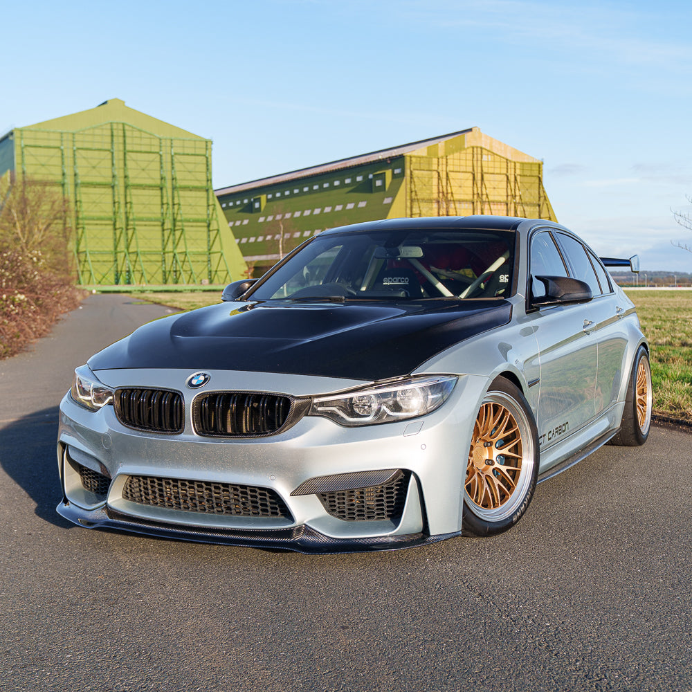 BMW M3/M4 (F80 F82 F83) 2014-2020 CARBON FIBRE SPLITTER - V4