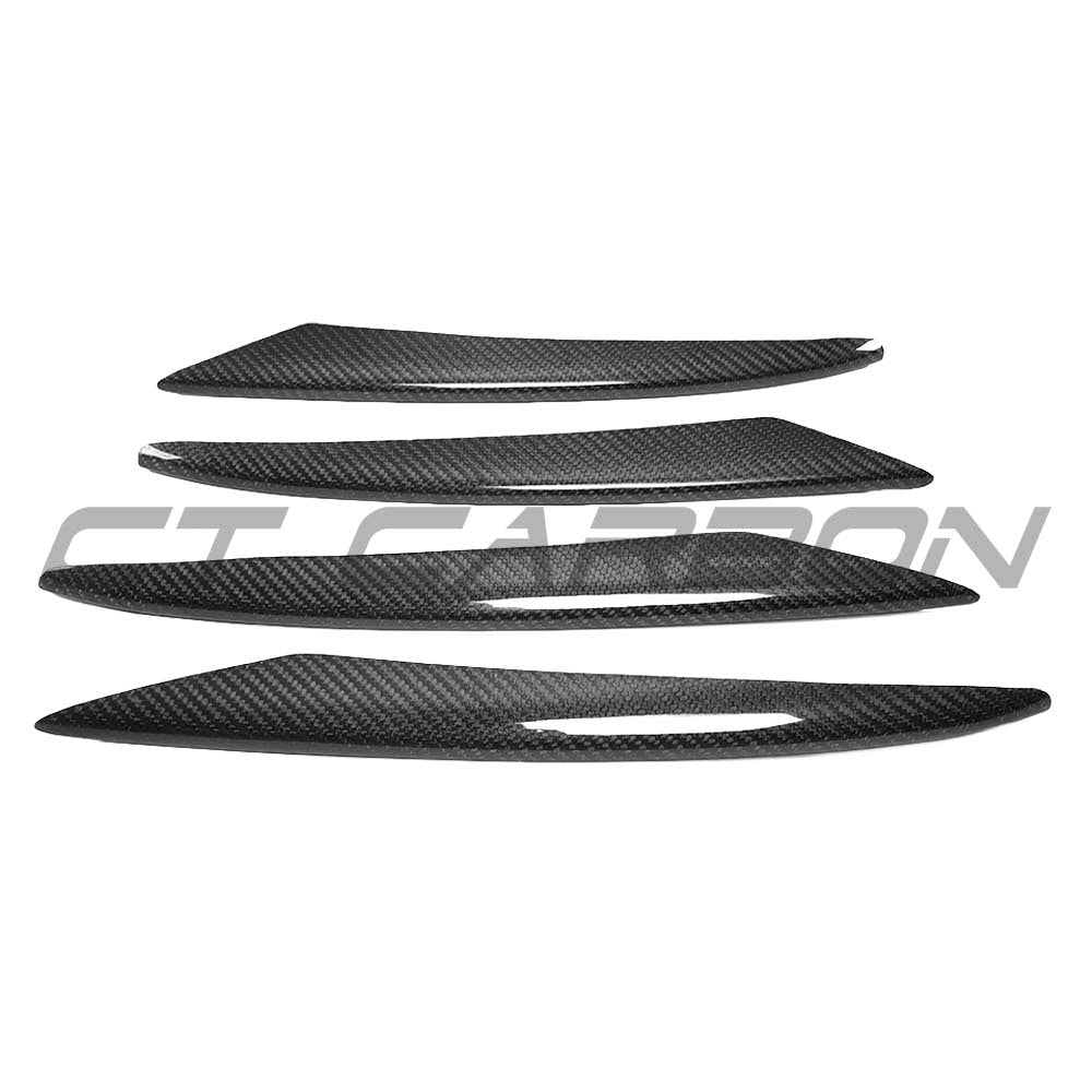 MERCEDES E-CLASS 2016-2018 CARBON FIBRE BUMPER TRIMS