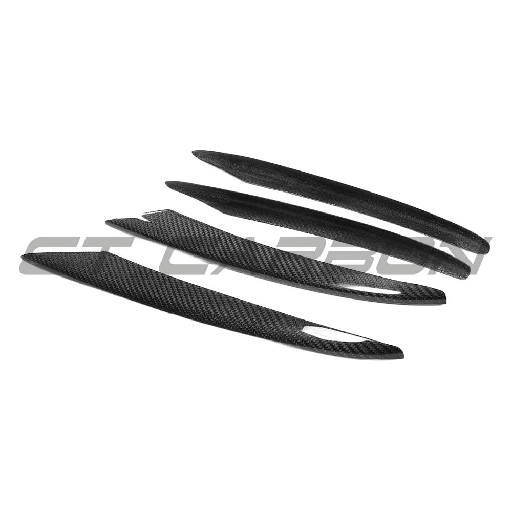MERCEDES E-CLASS 2016-2018 CARBON FIBRE BUMPER TRIMS