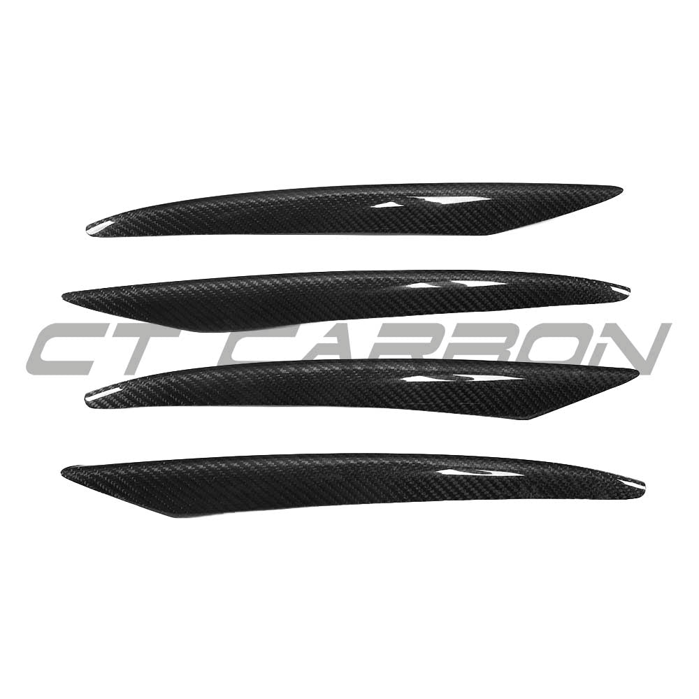 MERCEDES E-CLASS 2016-2018 CARBON FIBRE BUMPER TRIMS
