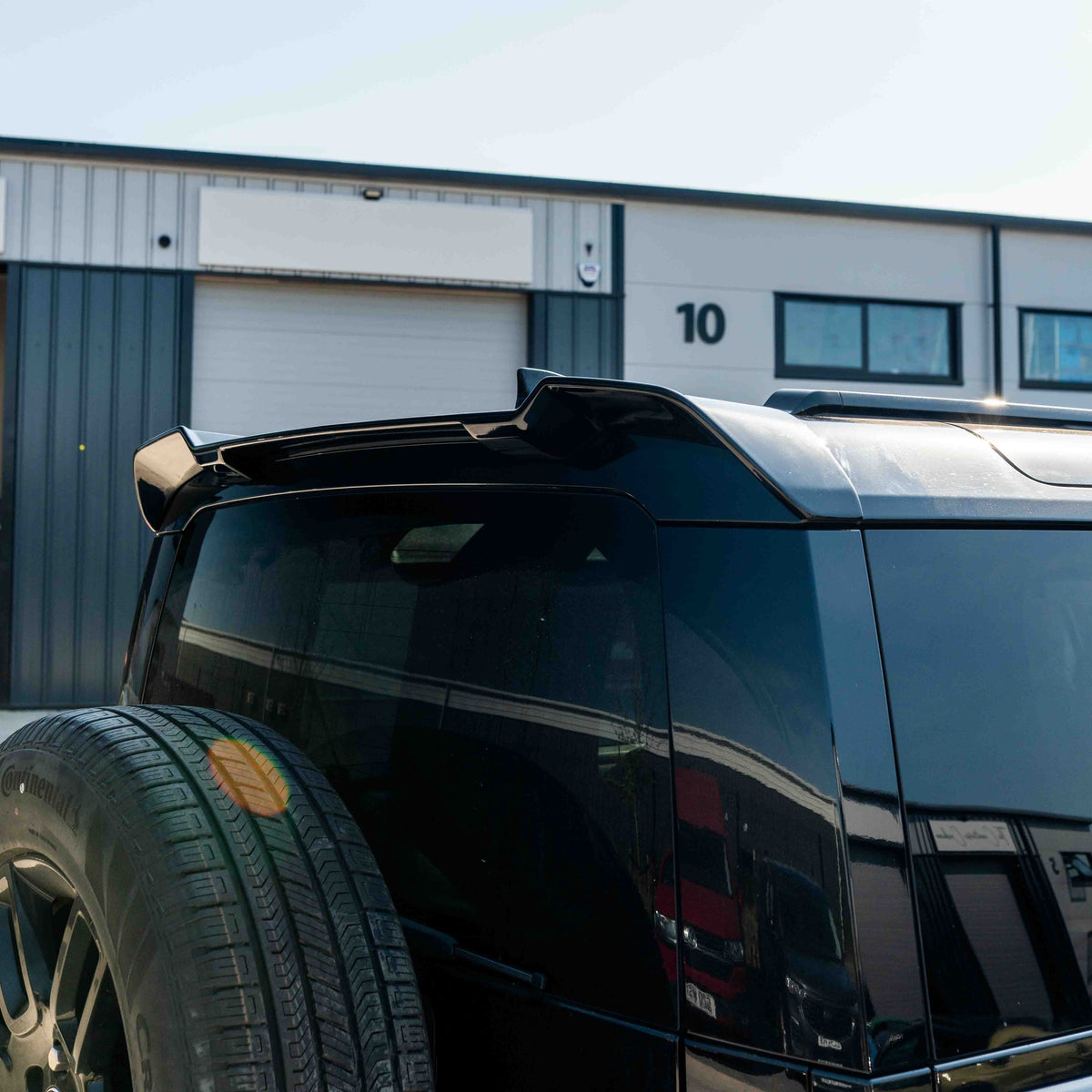 LAND ROVER DEFENDER L663 110 & 90 FRONT AND REAR GLOSS BLACK MIDDLE TRIM PACK