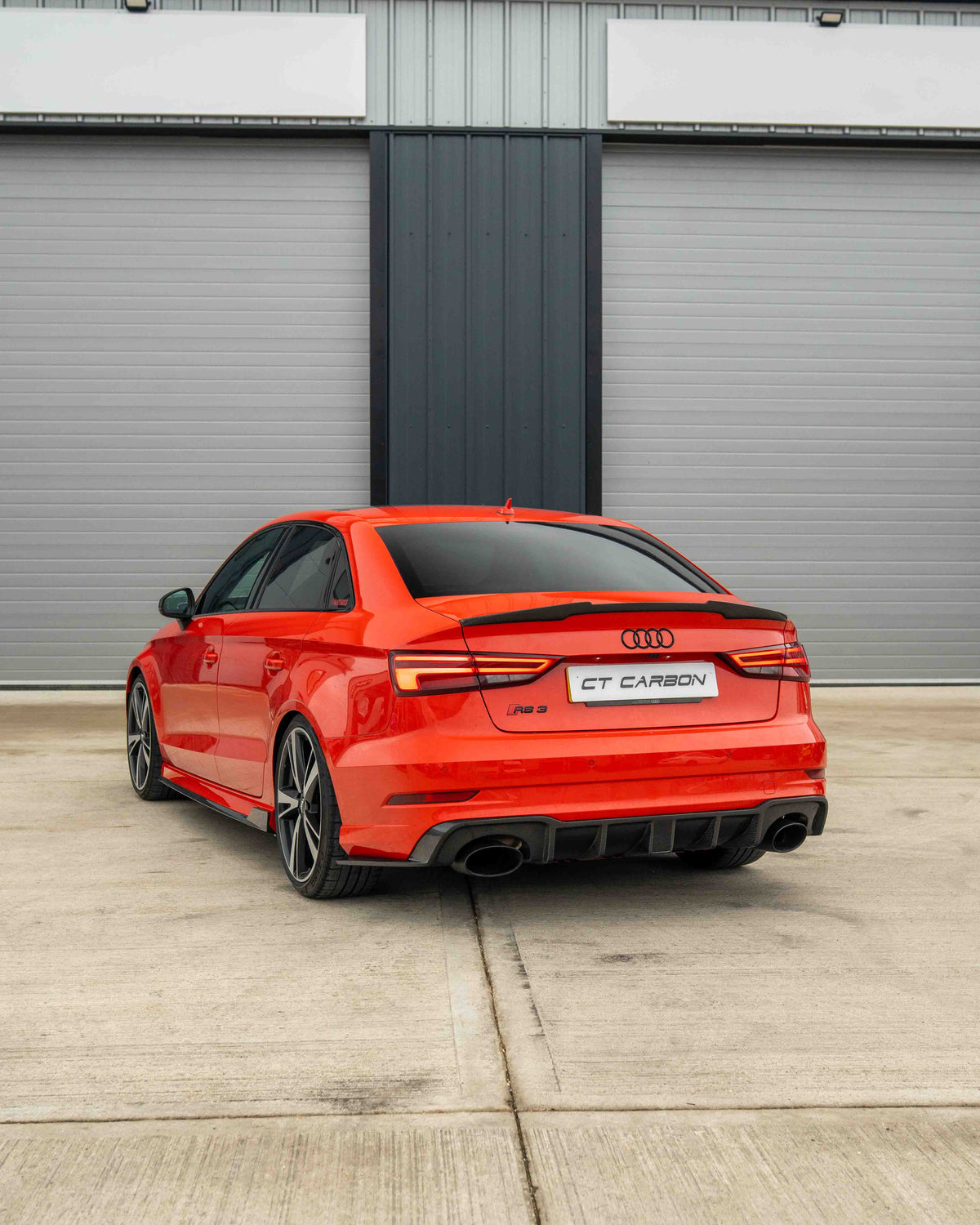 AUDI A3 S3 RS3 8V SALOON CARBON FIBRE SPOILER - V1