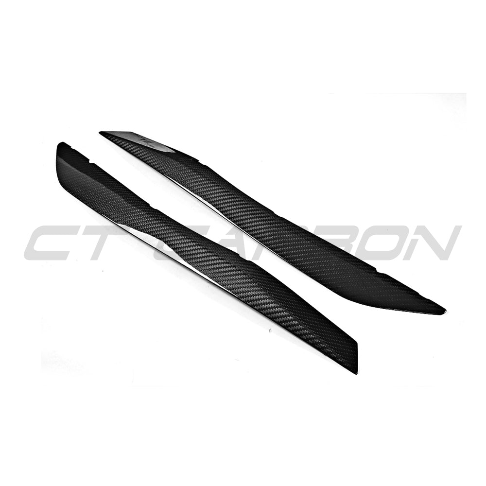 AUDI A5/S5/RS5 B9 COUPE 2016-2019 CARBON FIBRE HEADLIGHT EYEBROWS