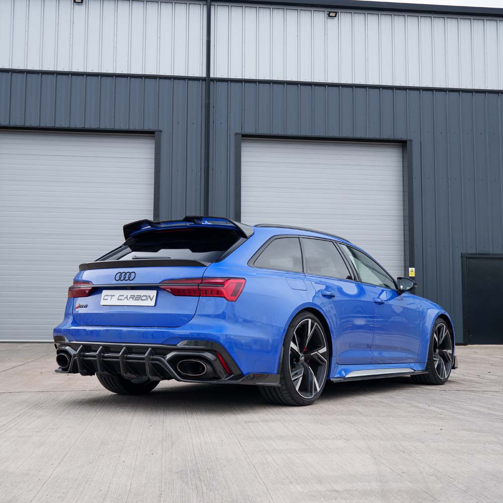 AUDI RS6 C8 2019+ FULL CARBON FIBRE REAR END KIT - CT DESIGN