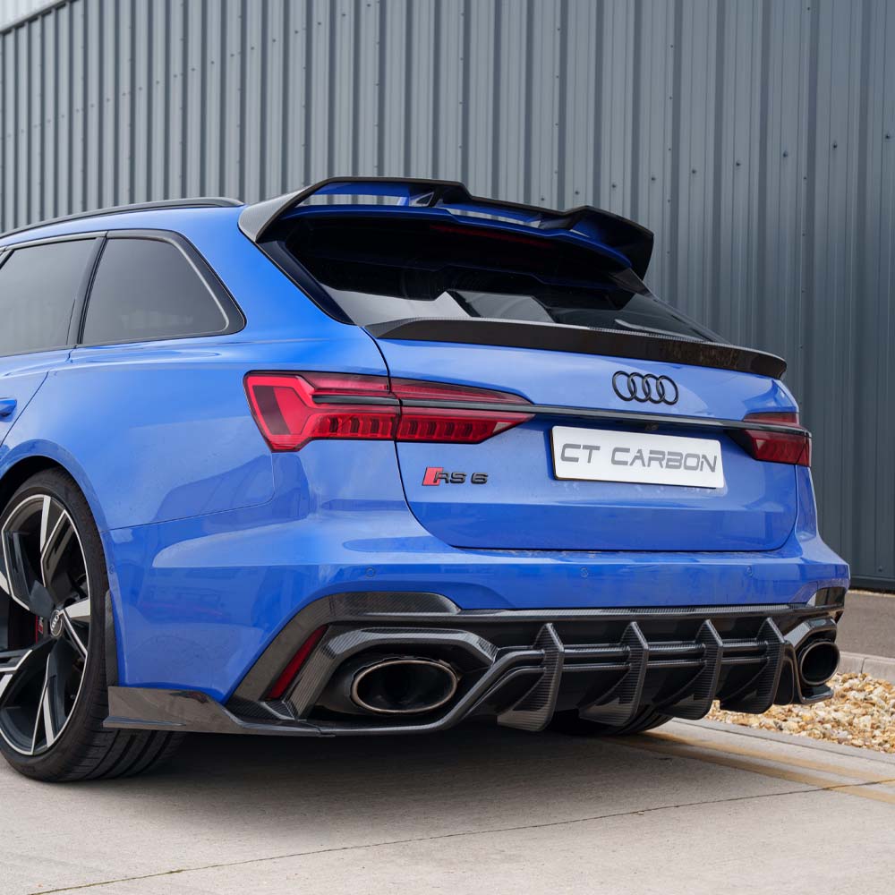 AUDI RS6 C8 2019+ FULL CARBON FIBRE REAR END KIT - CT DESIGN