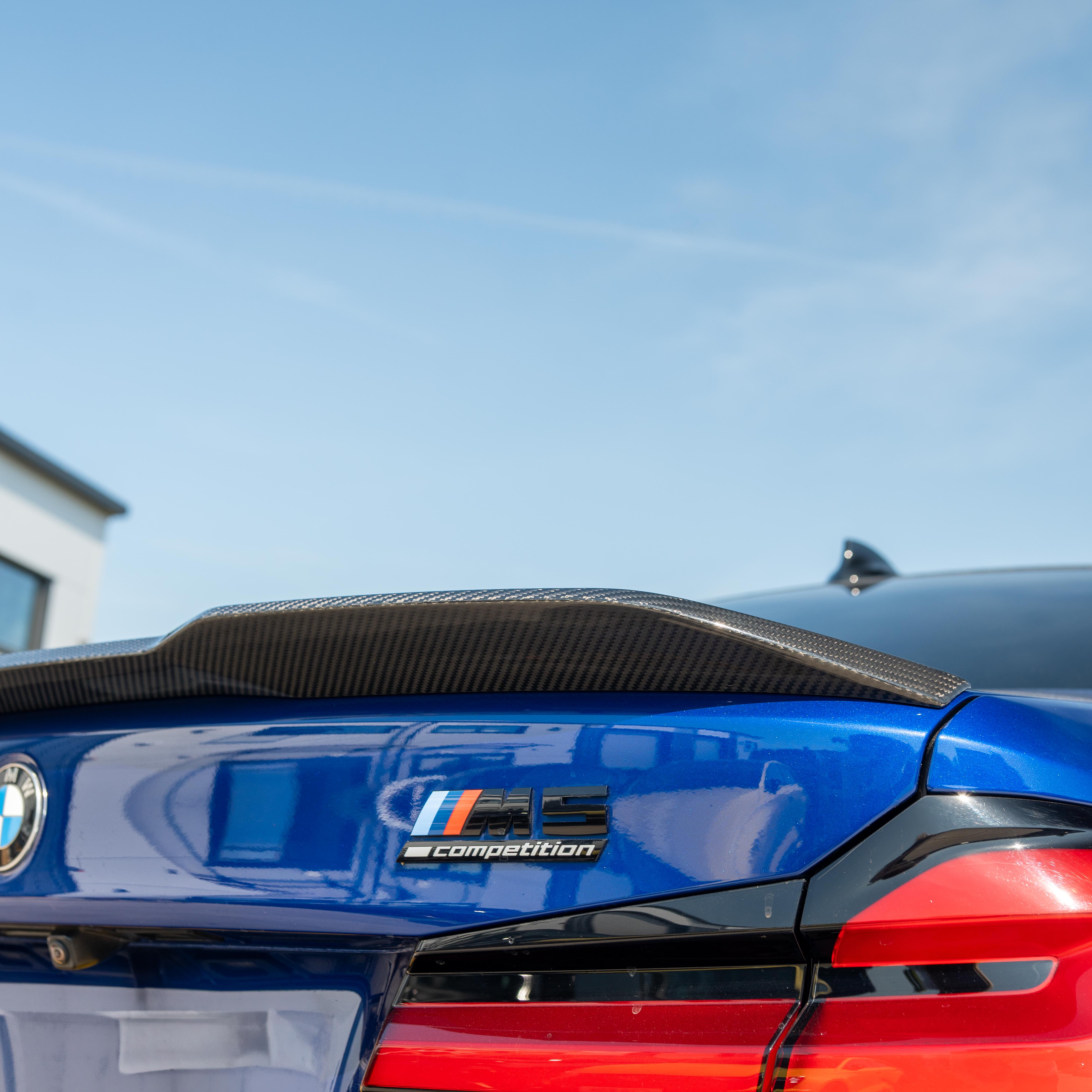 BMW M5 F90 & G30 5 SERIES CARBON FIBRE SPOILER - V4