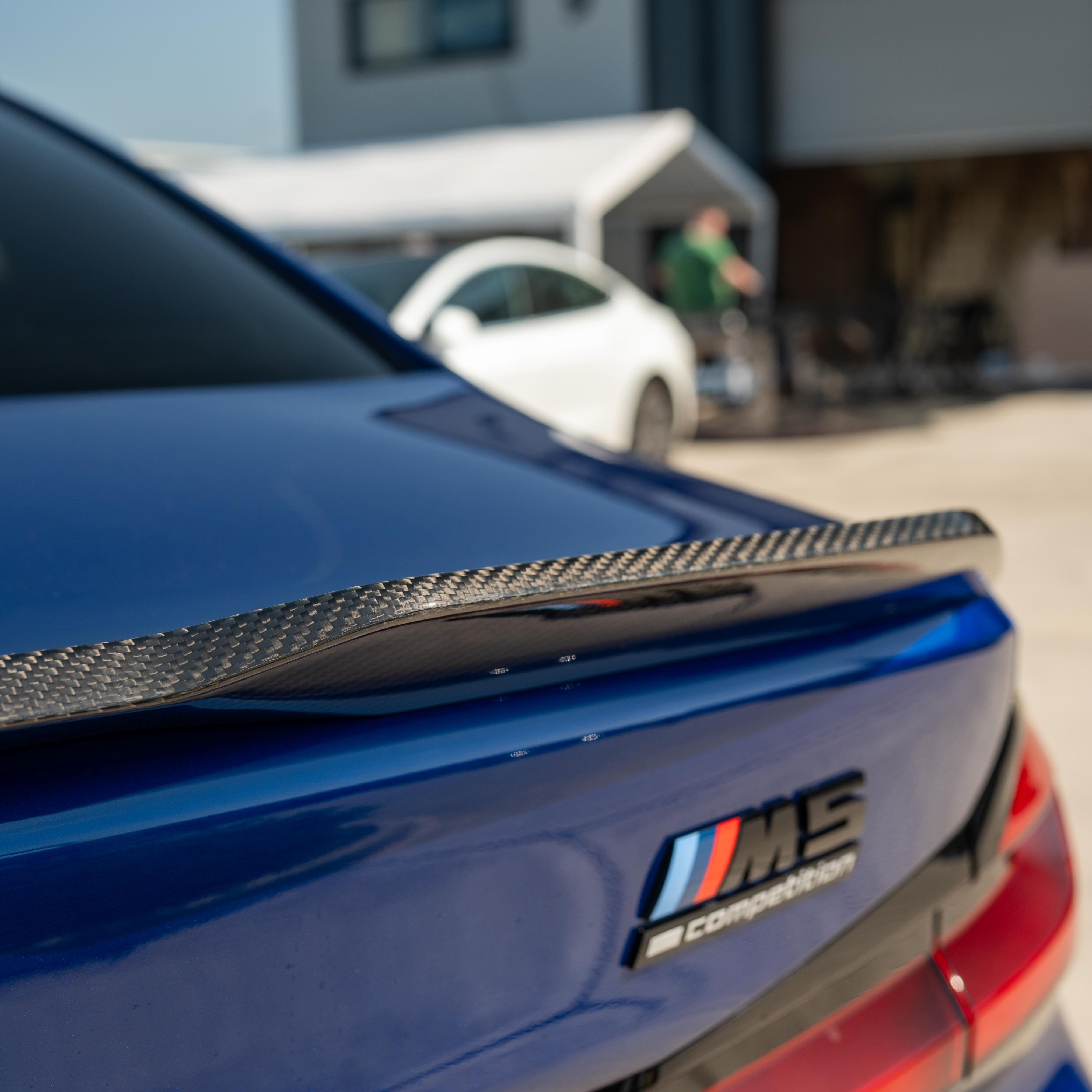 BMW M5 F90 & G30 5 SERIES CARBON FIBRE SPOILER - V4
