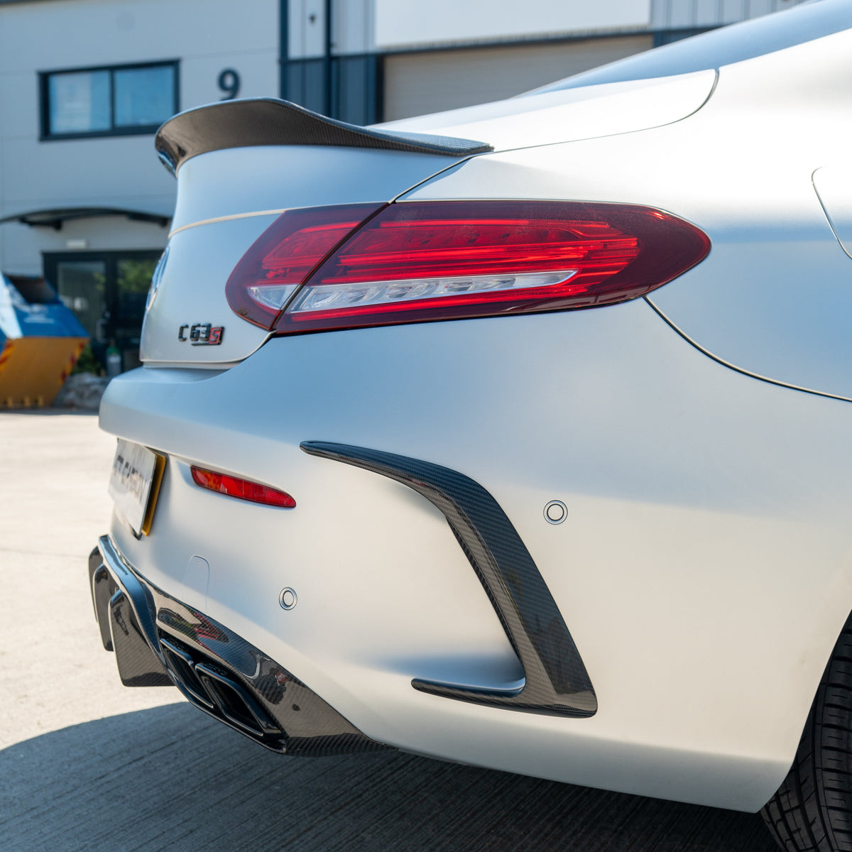 MERCEDES C63/C63S W205 COUPE CARBON SPOILER - V1