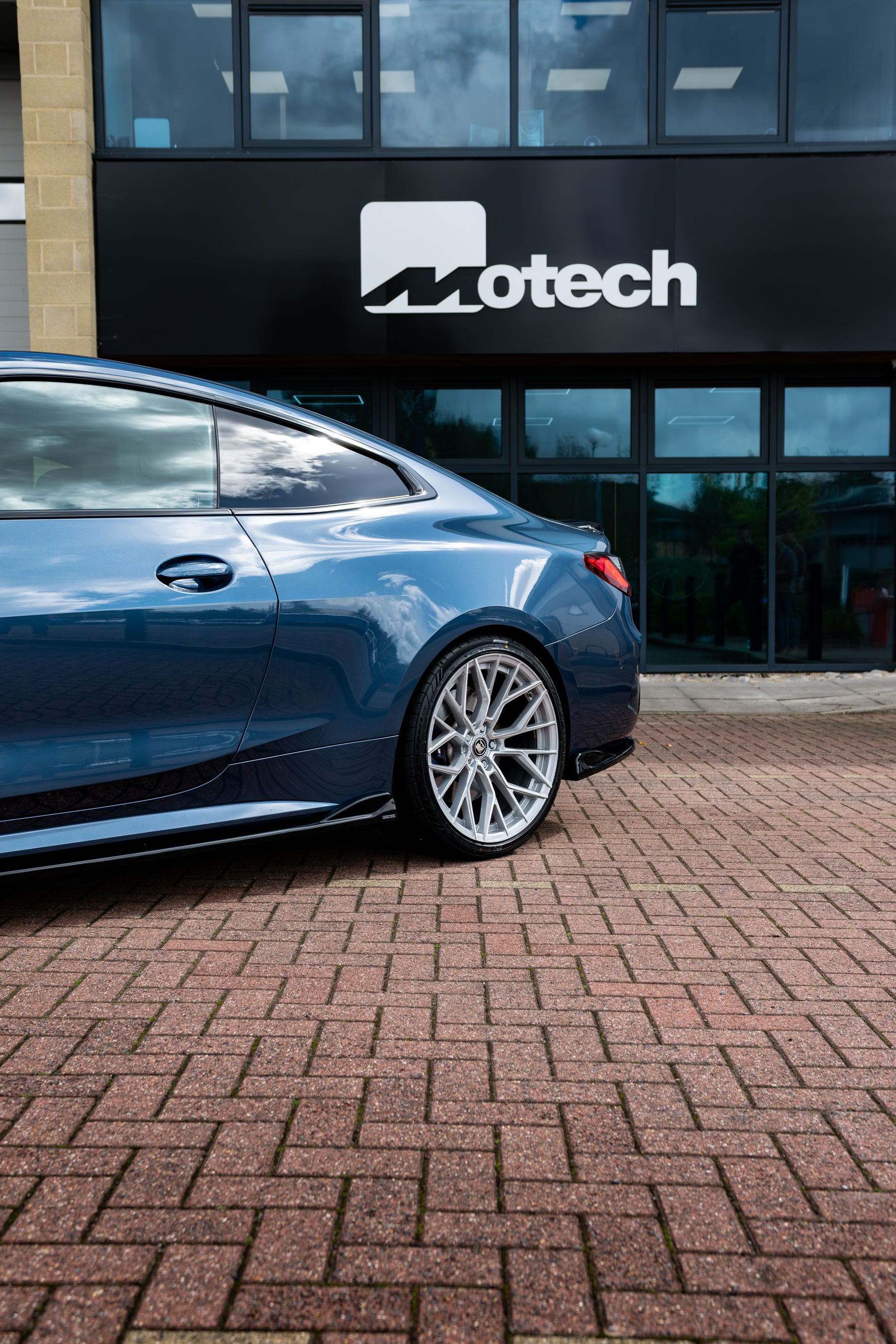 BMW 4 series G22/G23/G26 M-W3 20" Silver Polished Motech Wheel