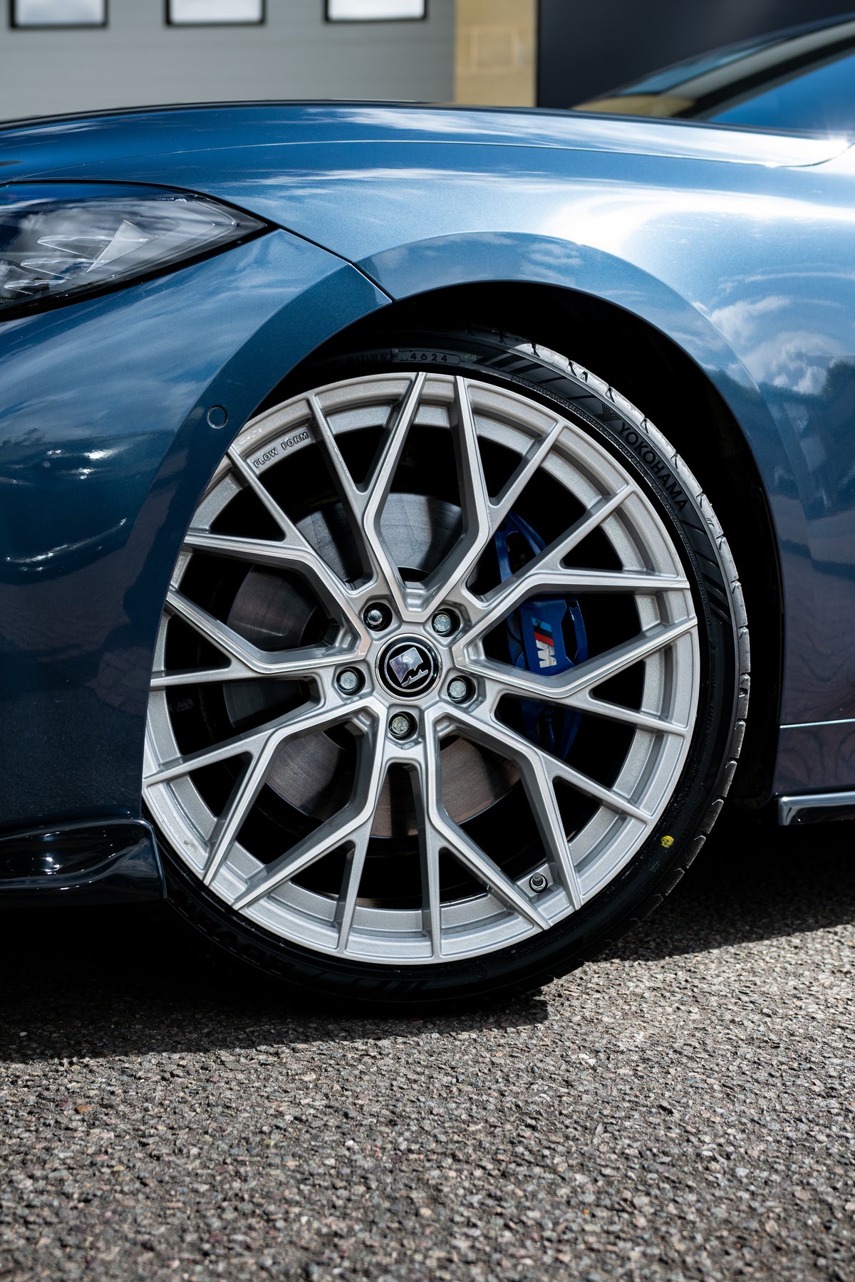 BMW 4 series G22/G23/G26 M-W3 20" Silver Polished Motech Wheel
